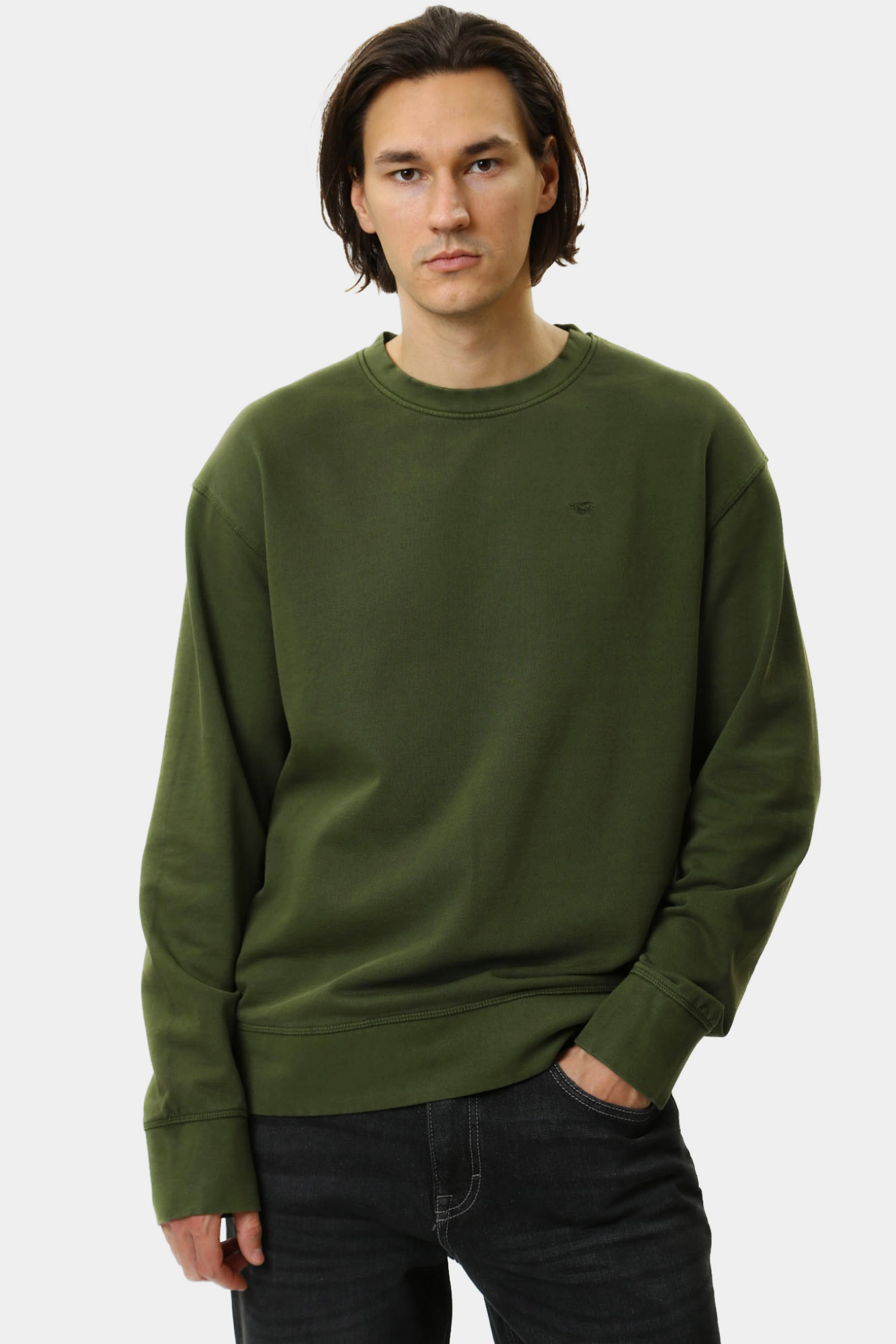 1015639 Свитшот Mustang Зеленый