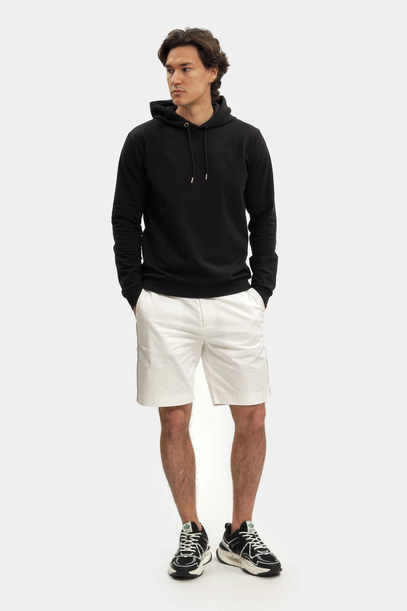 BMF0811 Худи Bikkembergs Черный