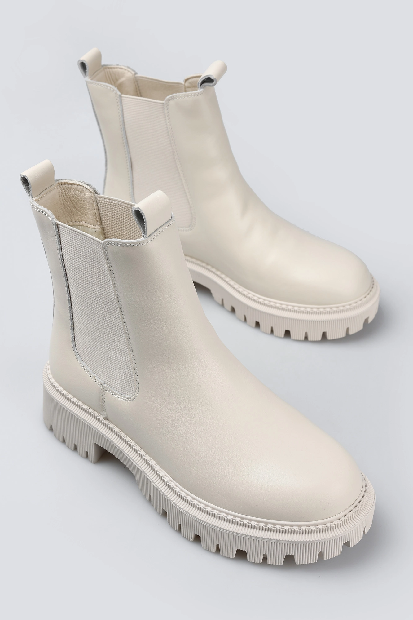 895-3 Ботинки челси Marc Cony Белый