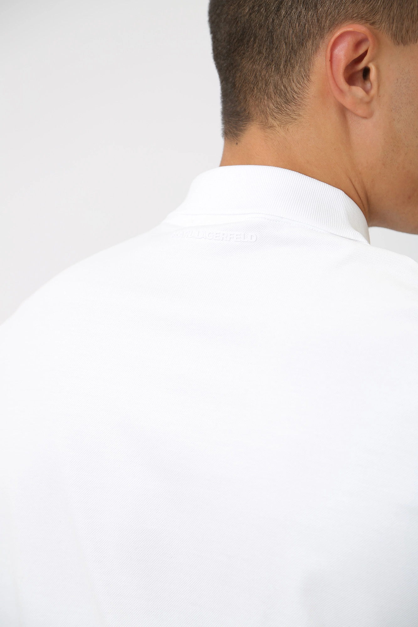 534232_745028 Поло Karl Lagerfeld Белый