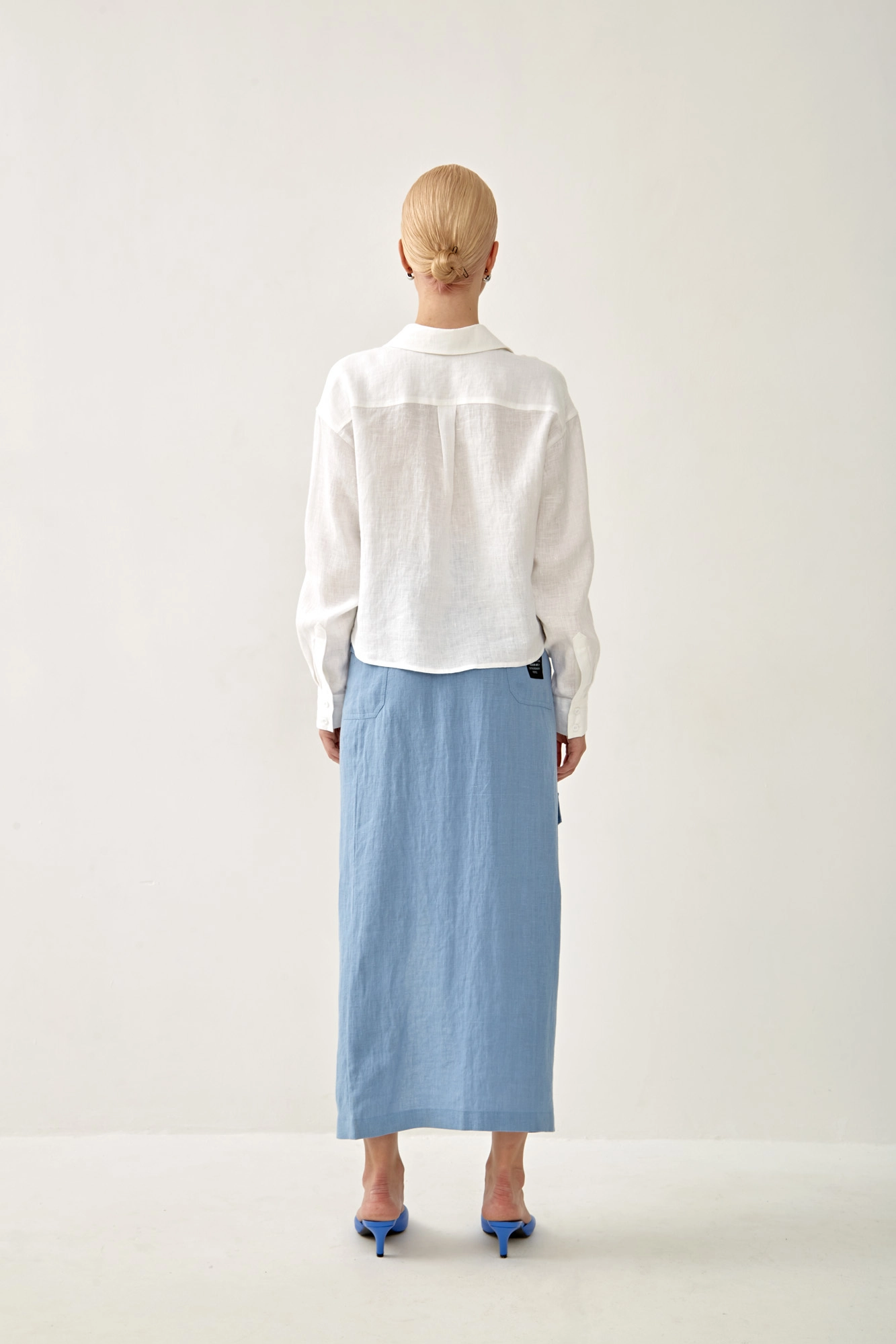 W-241-M-56-1056 укороченная рубашка the hills 