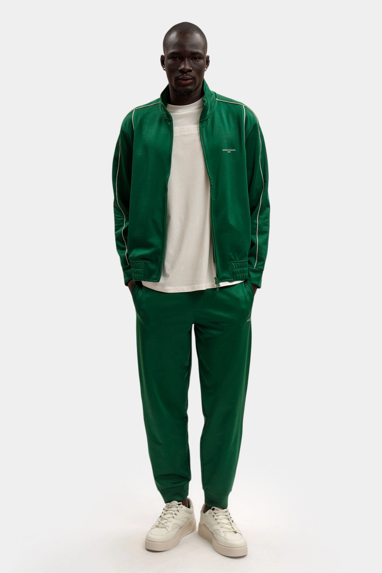 XM001358_AF16278 Брюки спортивные Armani Exchange Зеленый