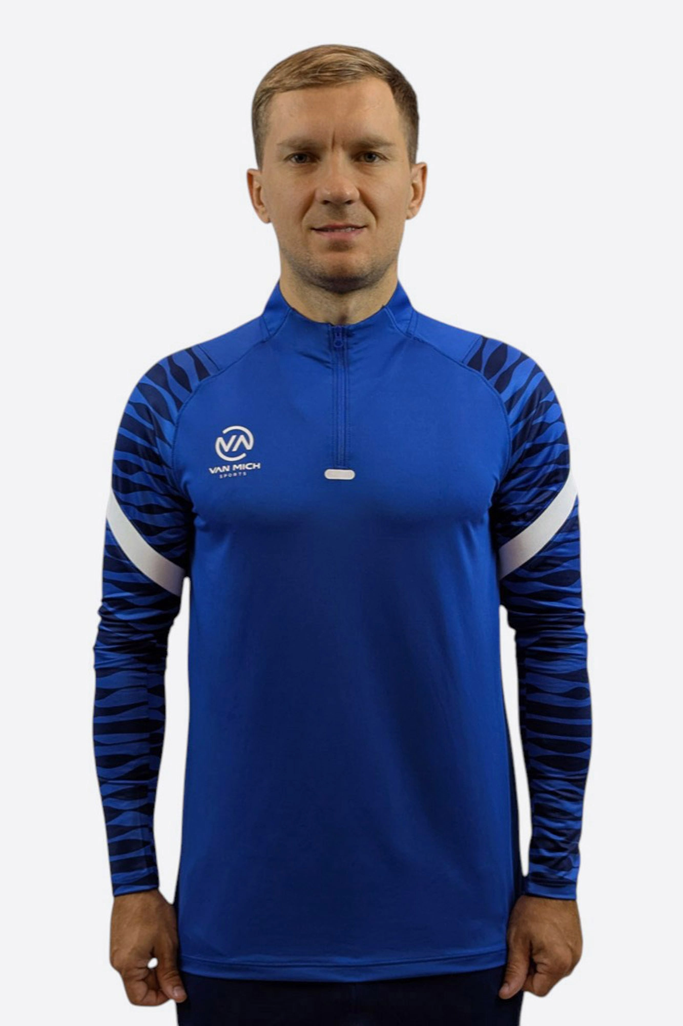 JSH0325 Джемпер тренировочный Van Mich Sports Синий