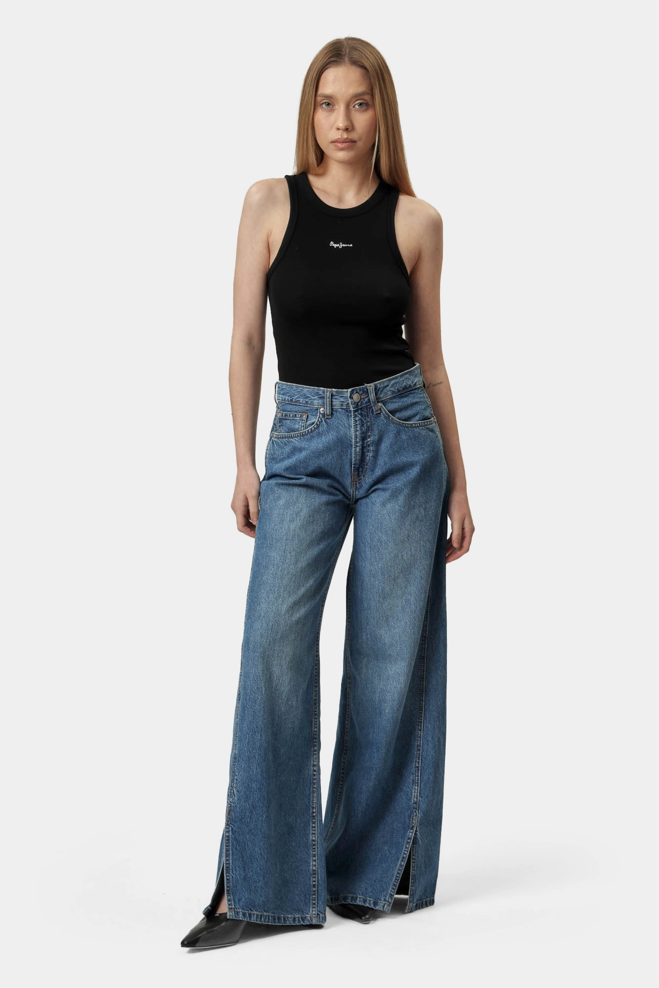 PL205001 брюки джинсовые pepe jeans 