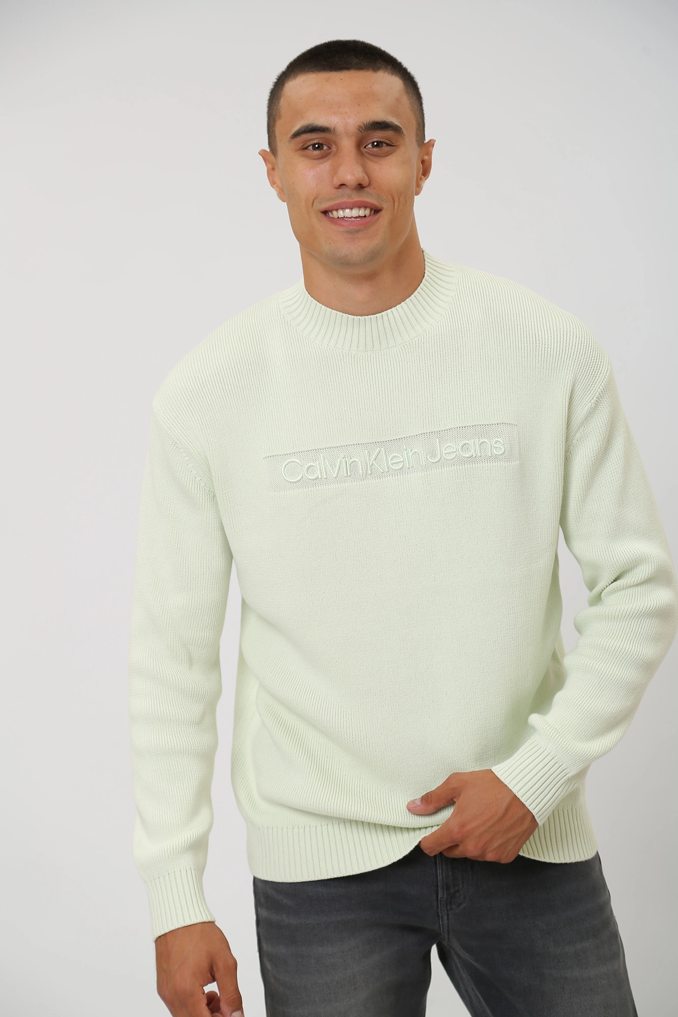 J30J323982 Свитер Calvin Klein Jeans Зеленый