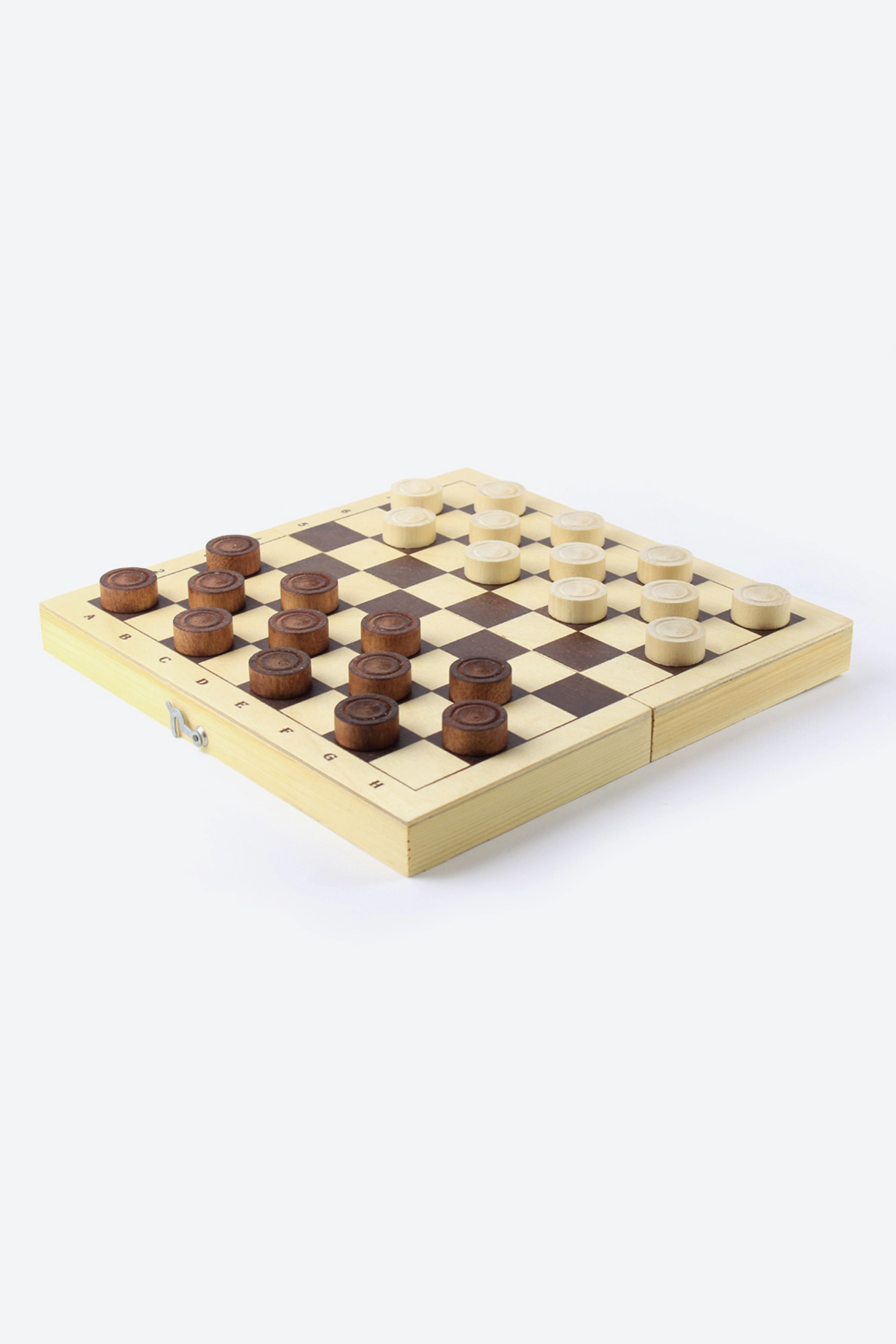  Шашки деревянные с доской, 23*11,5*4 см, D-2 no brand 