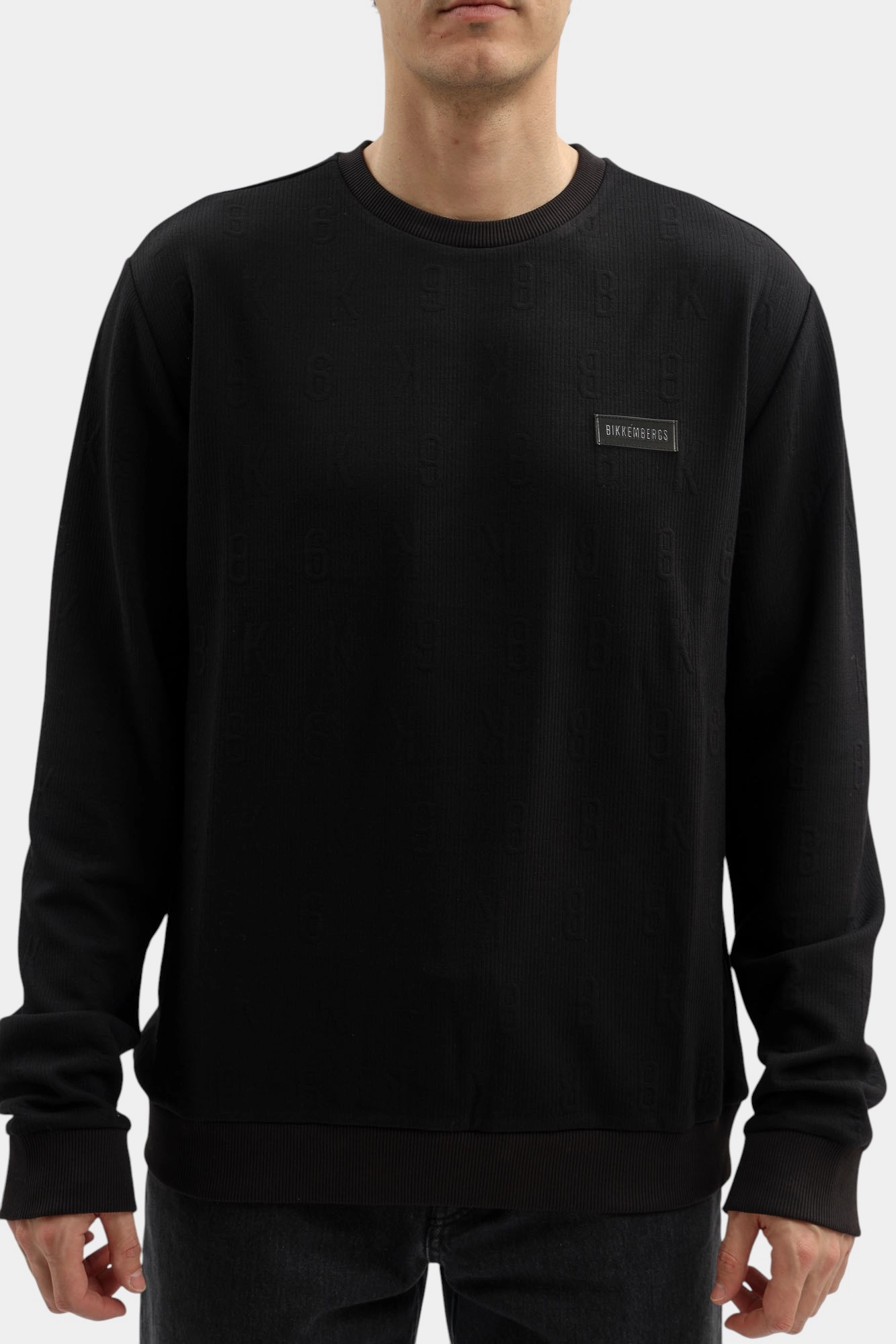 BMF0999 Свитшот Bikkembergs Черный