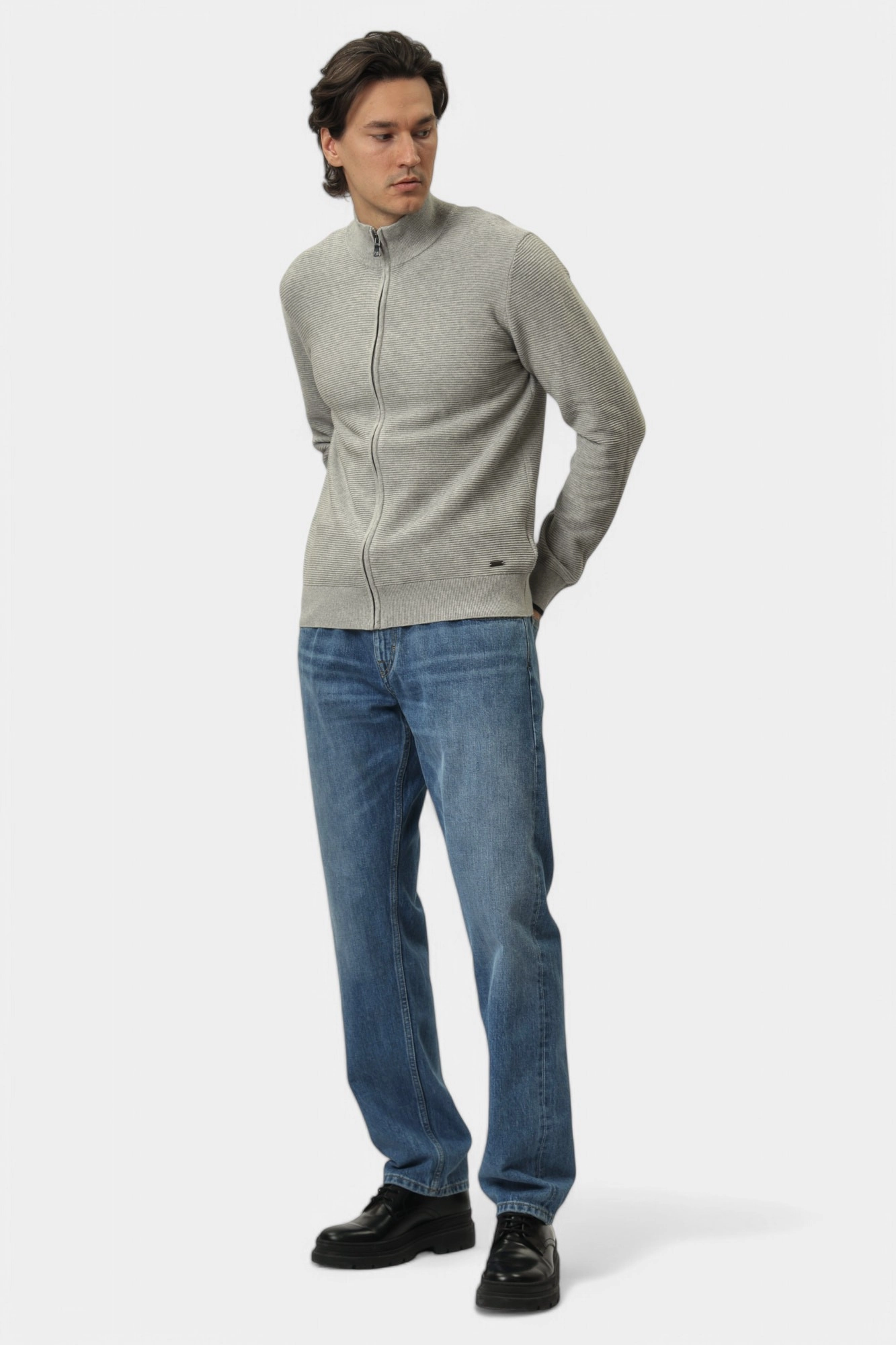 M5570BT3248F Трикотаж Geox Серый