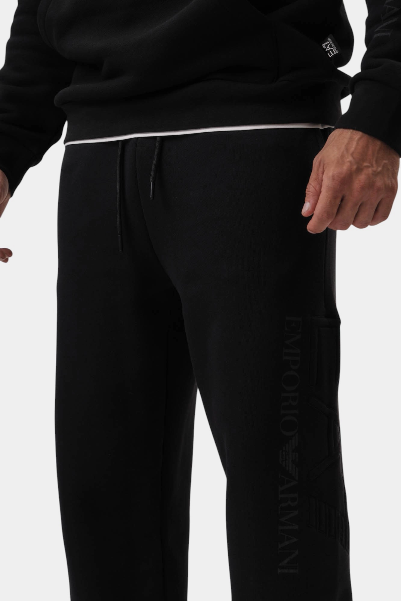 6DUP55_PJOPZ Брюки EA7 Черный