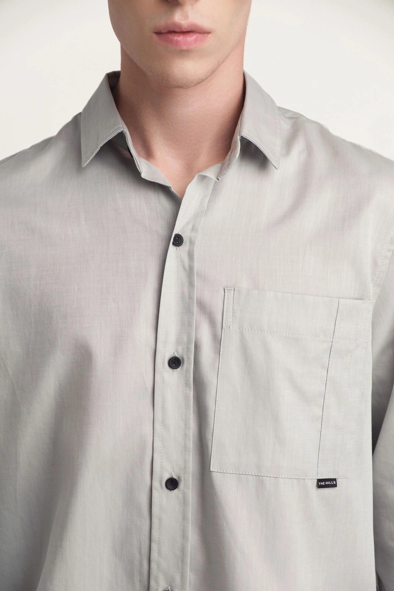 M-242-TH-56-0077 Рубашка с длинным рукавом The Hills Серый