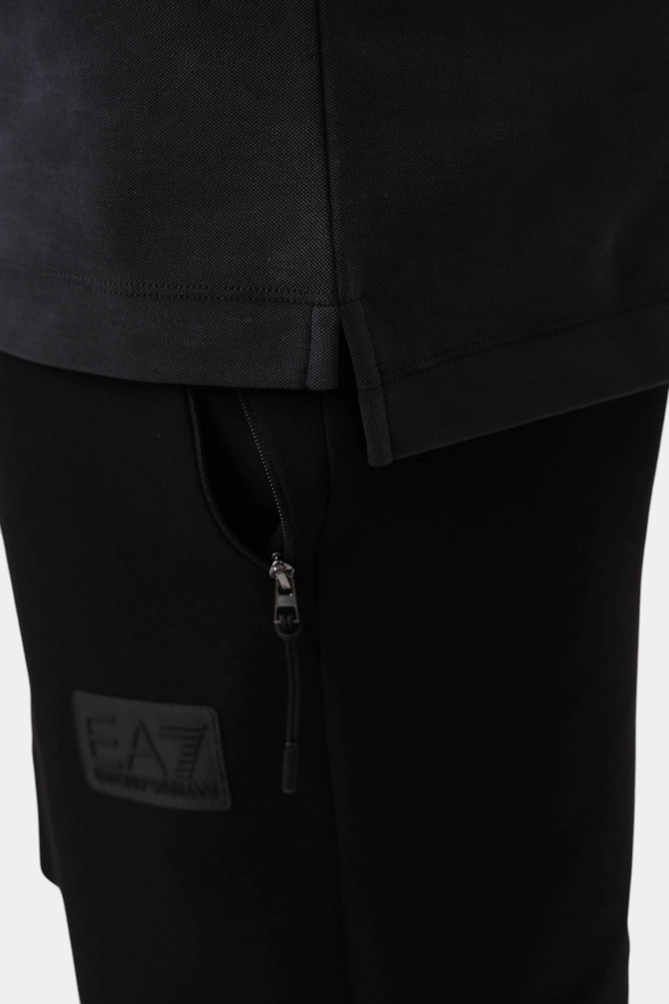 7M000090_AF13862 Поло EA7 Черный