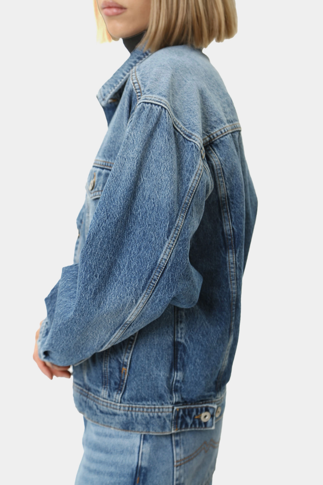 1015594-5000 куртка джинсовая mustang 