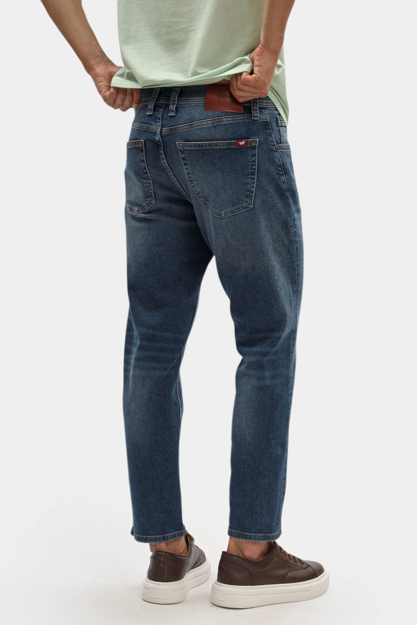 1016808 Джинсы Mustang Синий