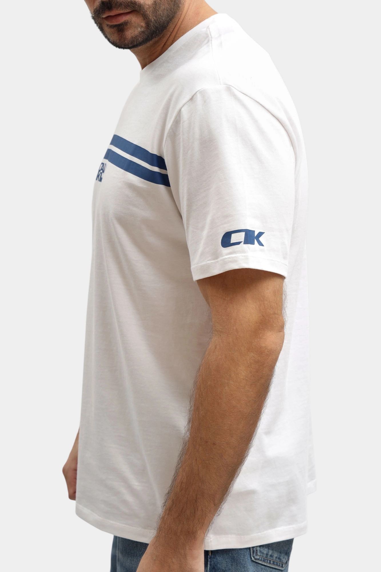 LV04RE811G Футболка Calvin Klein Jeans Белый