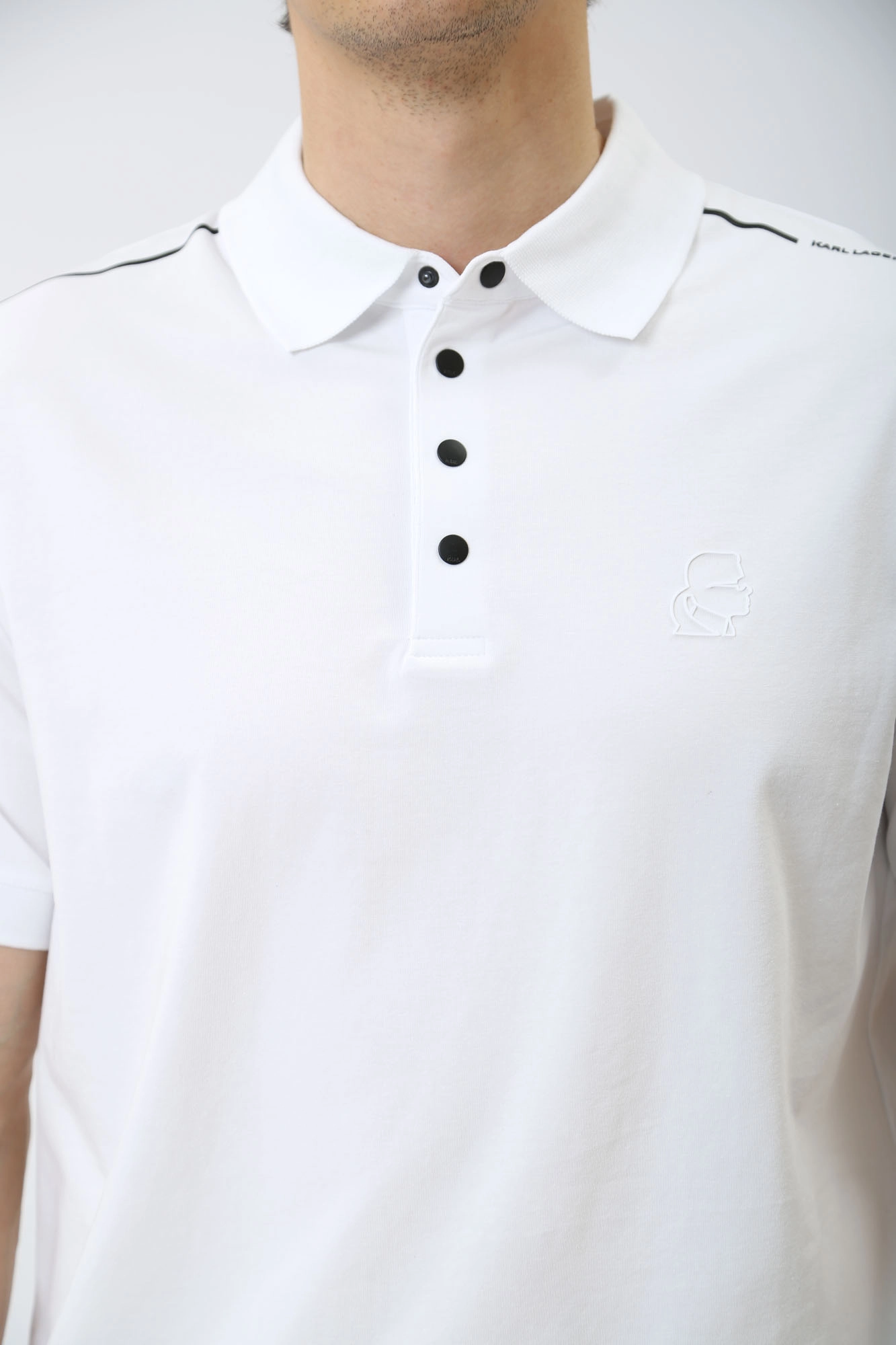 542221_745016 Поло Karl Lagerfeld Белый
