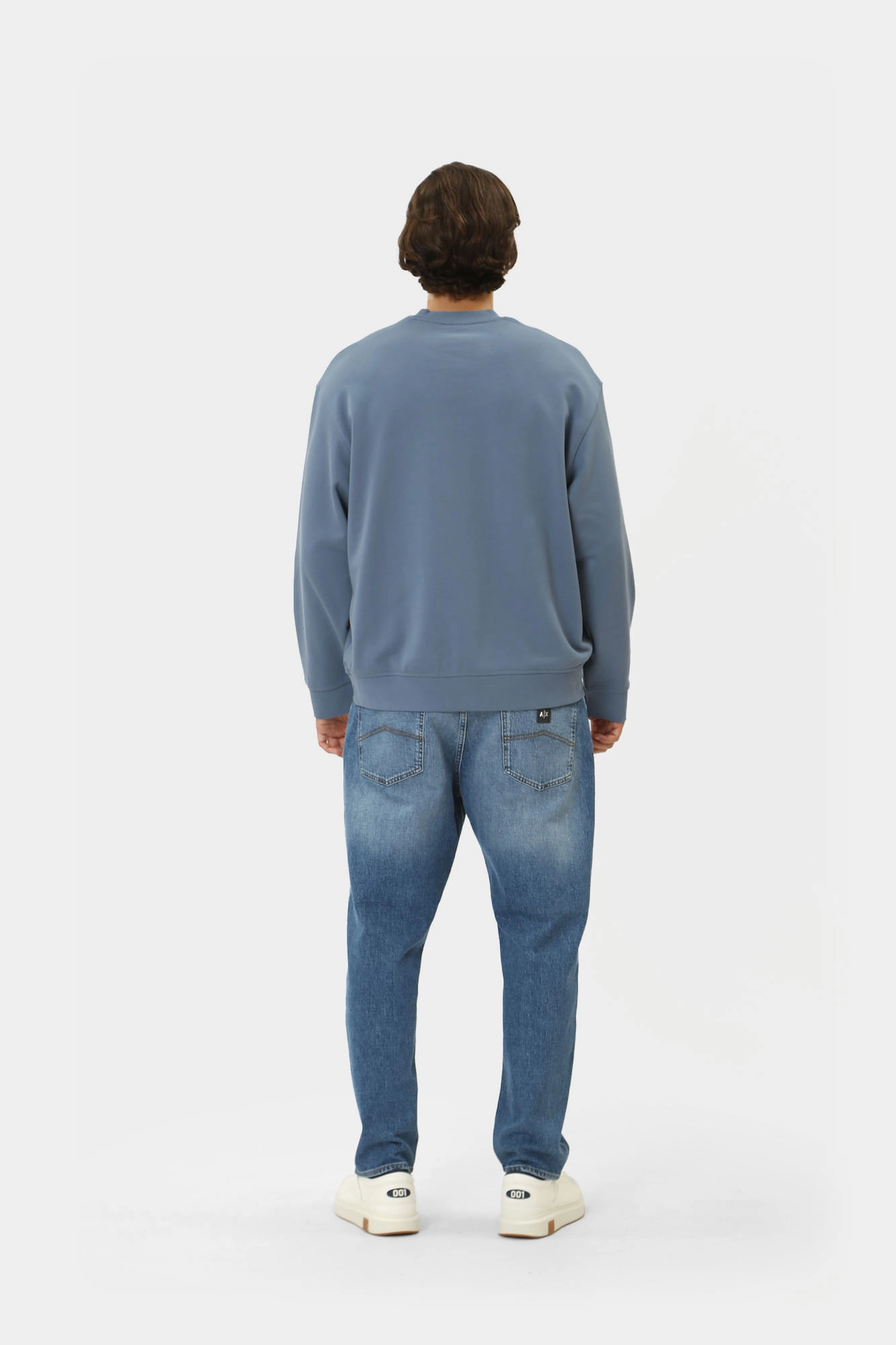 6DZMLF_ZJ4XZ_15DU Свитшот Armani Exchange Голубой