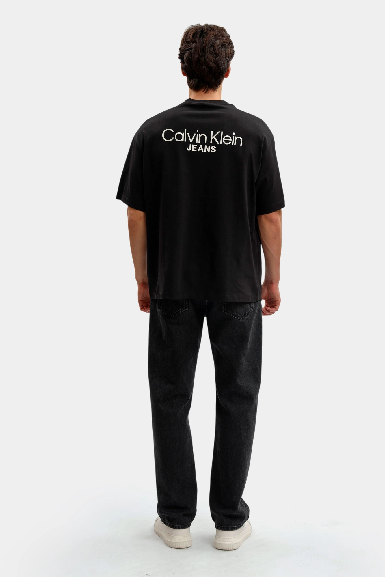 LV04RD825G Футболка Calvin Klein Jeans Черный