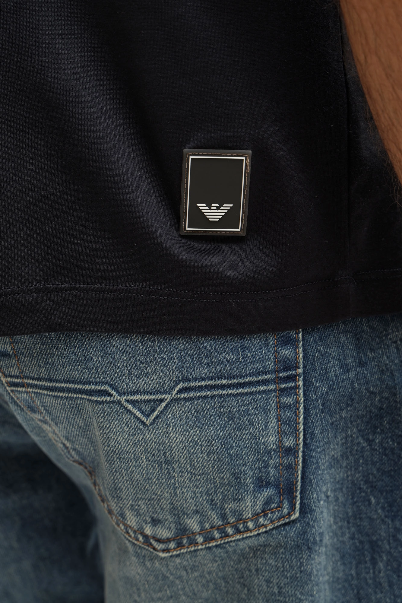 EM005491_AF24839 Футболка Emporio Armani Синий