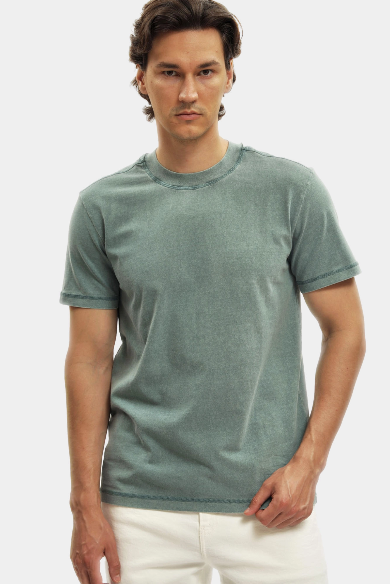 J30J327267 Футболка Calvin Klein Jeans Зеленый