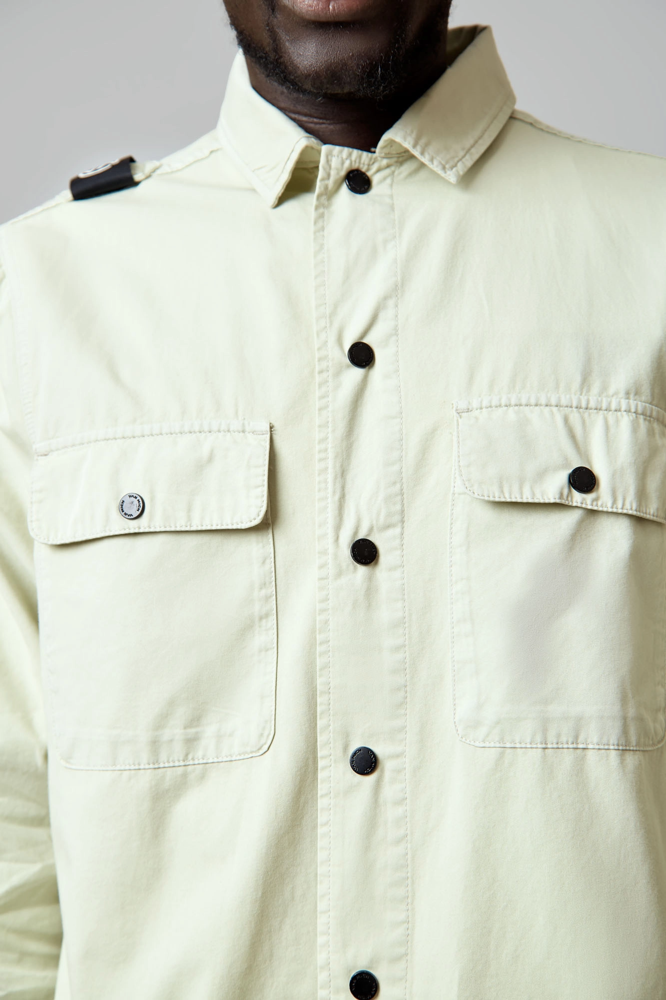 VM-OMA-46-346 Рубашка с длинным рукавом Van Mich Зеленый