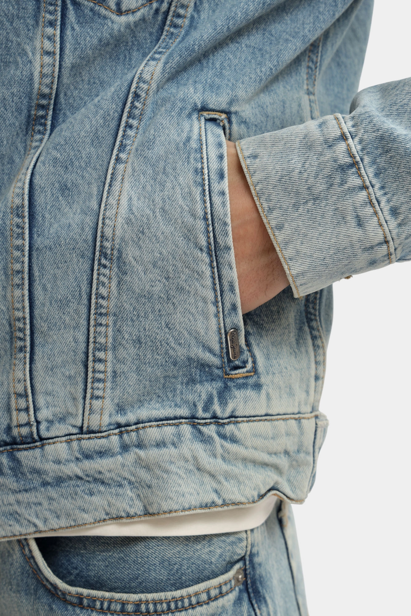 PM40271593V1 Куртка джинсовая Pepe Jeans Синий