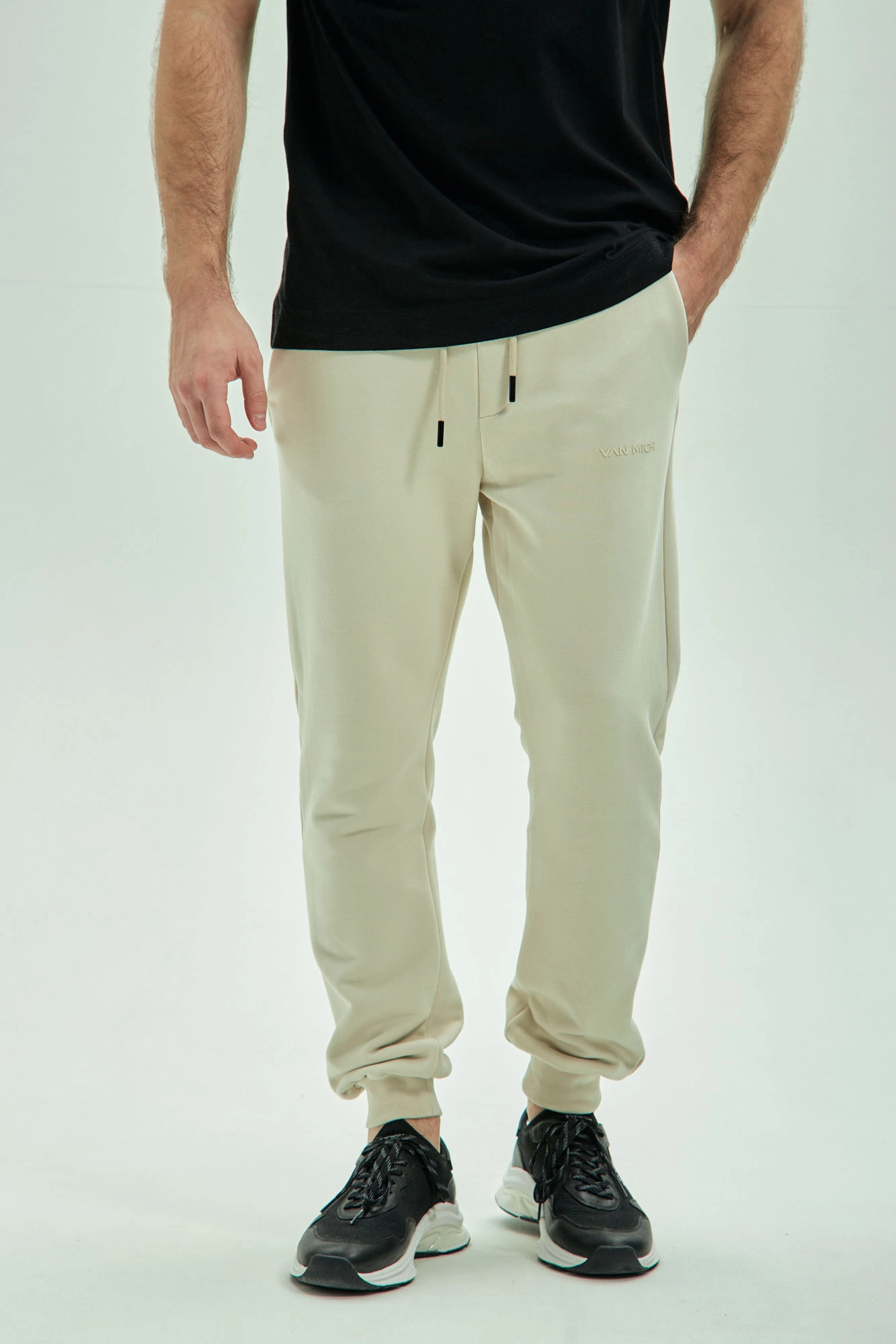 VM-ERK-20-038 Брюки спортивные Van Mich Бежевый