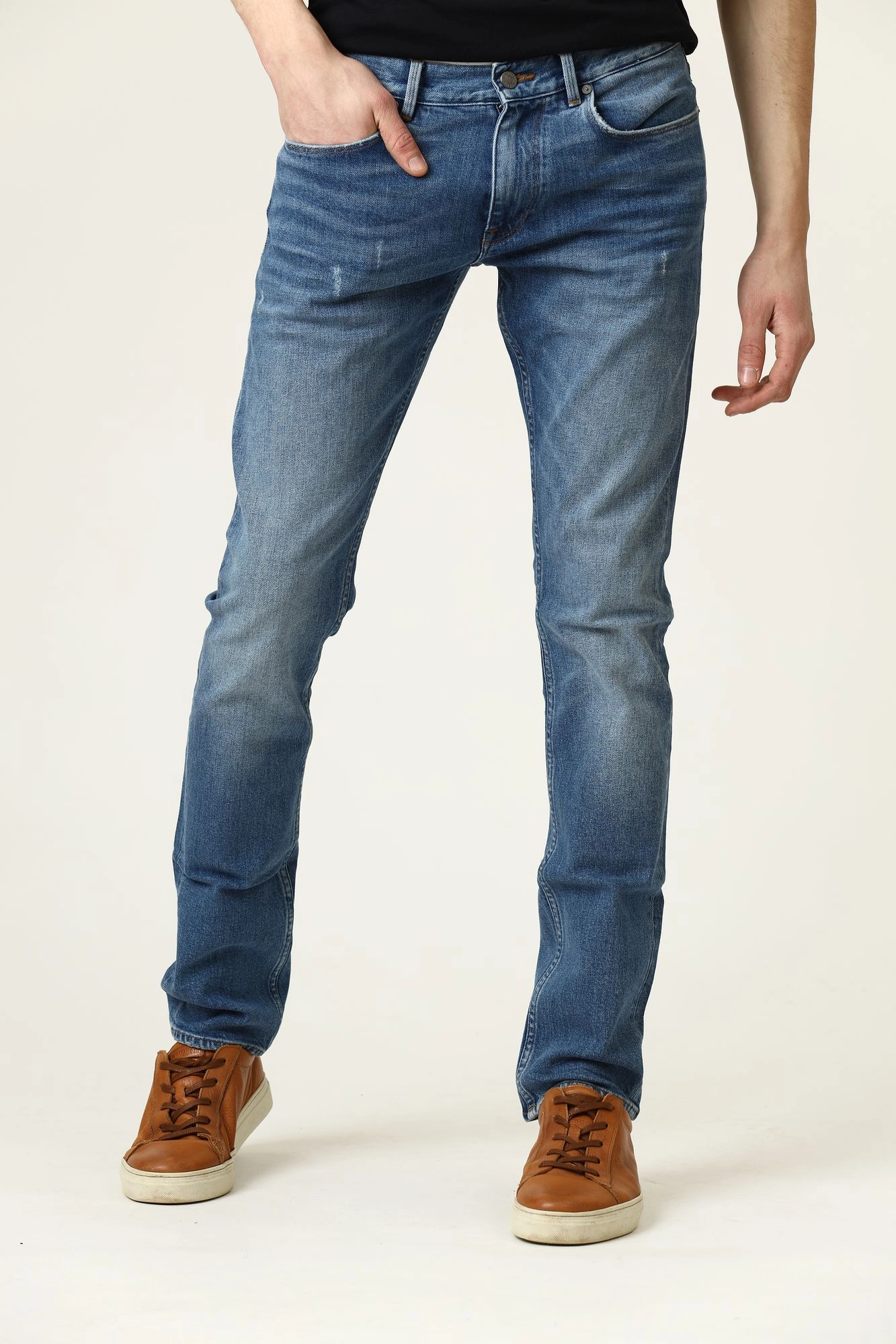 K10K102022_ Джинсы STRAIGHT Calvin Klein Jeans Голубой