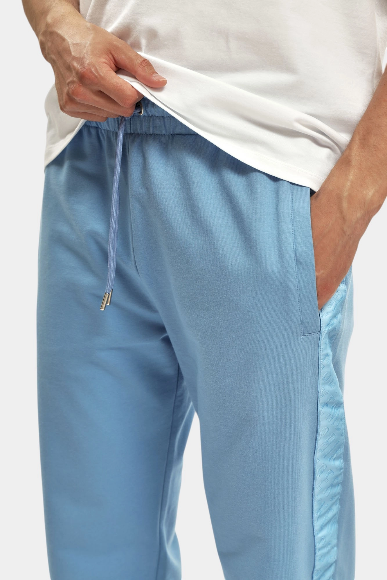 BMF0853 Брюки спортивные Bikkembergs Голубой