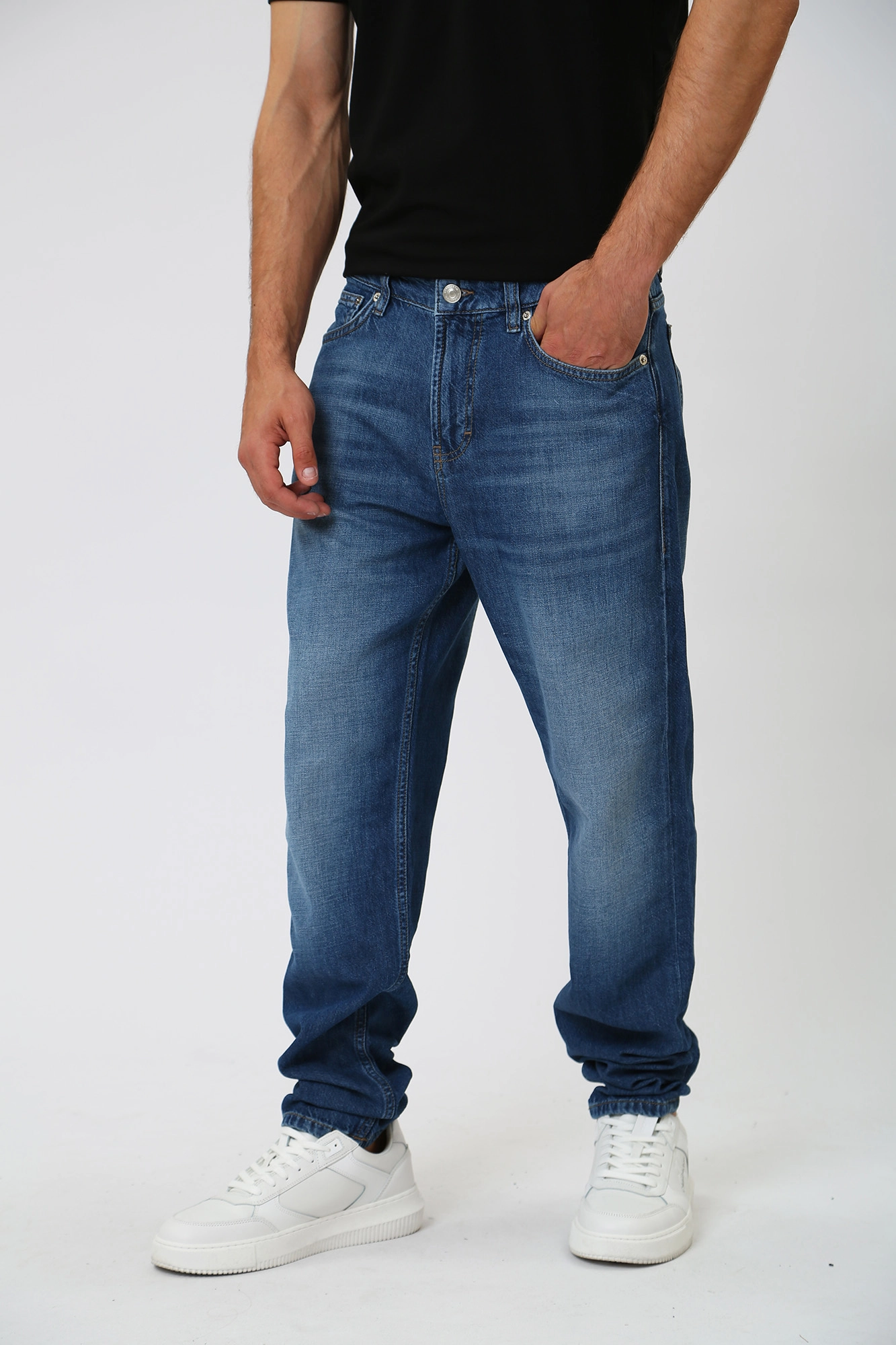 30038039_10016134 Брюки джинсовые Strellson Синий