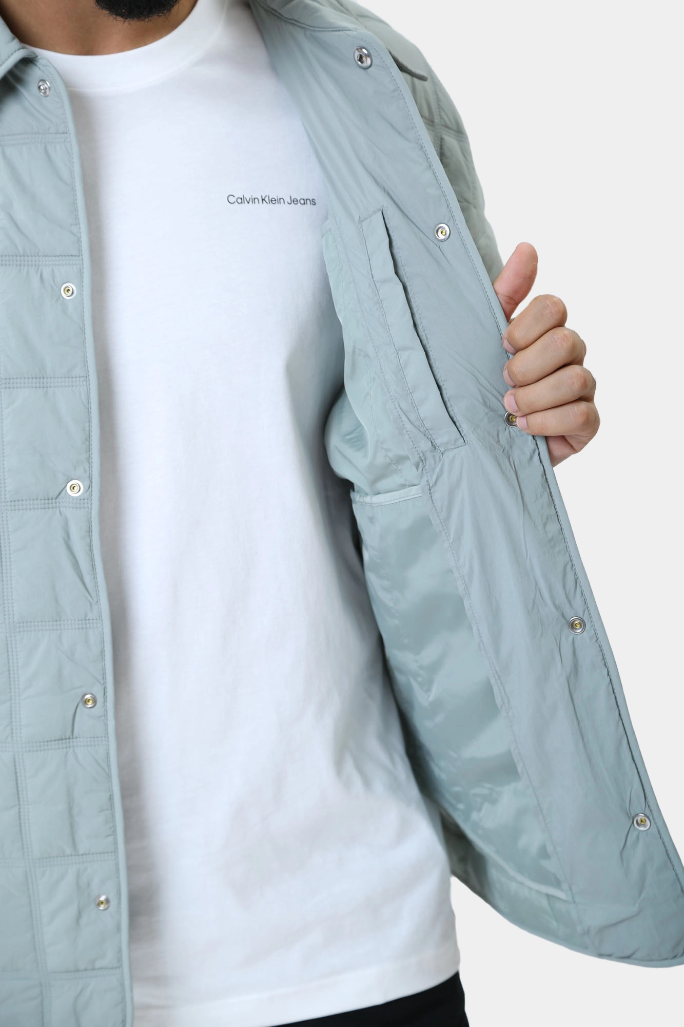 J30J325587 Куртка Calvin Klein Jeans Голубой