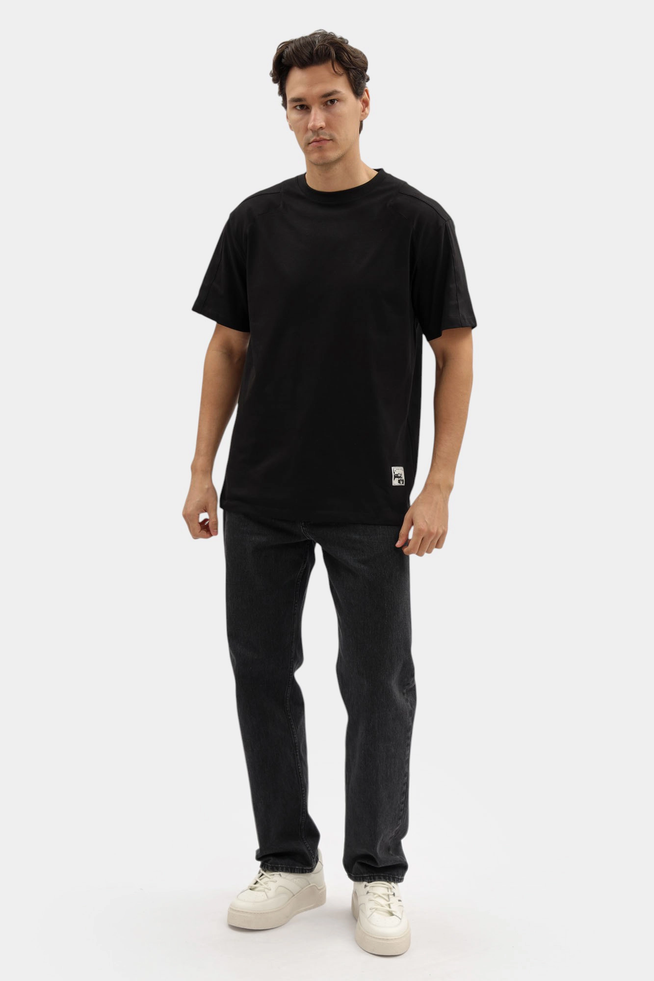 BMT1223 Футболка Bikkembergs Черный