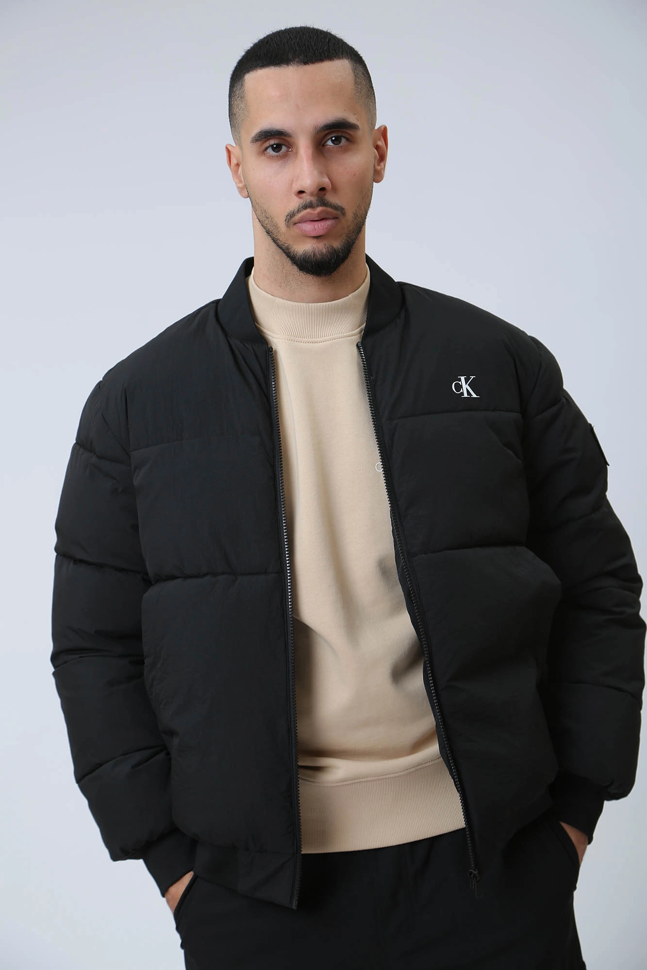 J30J324072 Бомбер Calvin Klein Jeans Черный