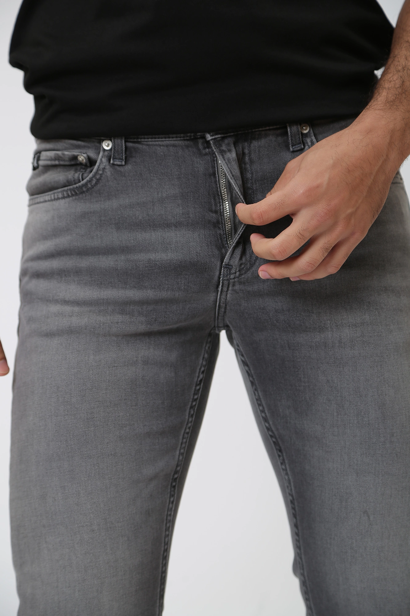 Calvin klein jeans grey top