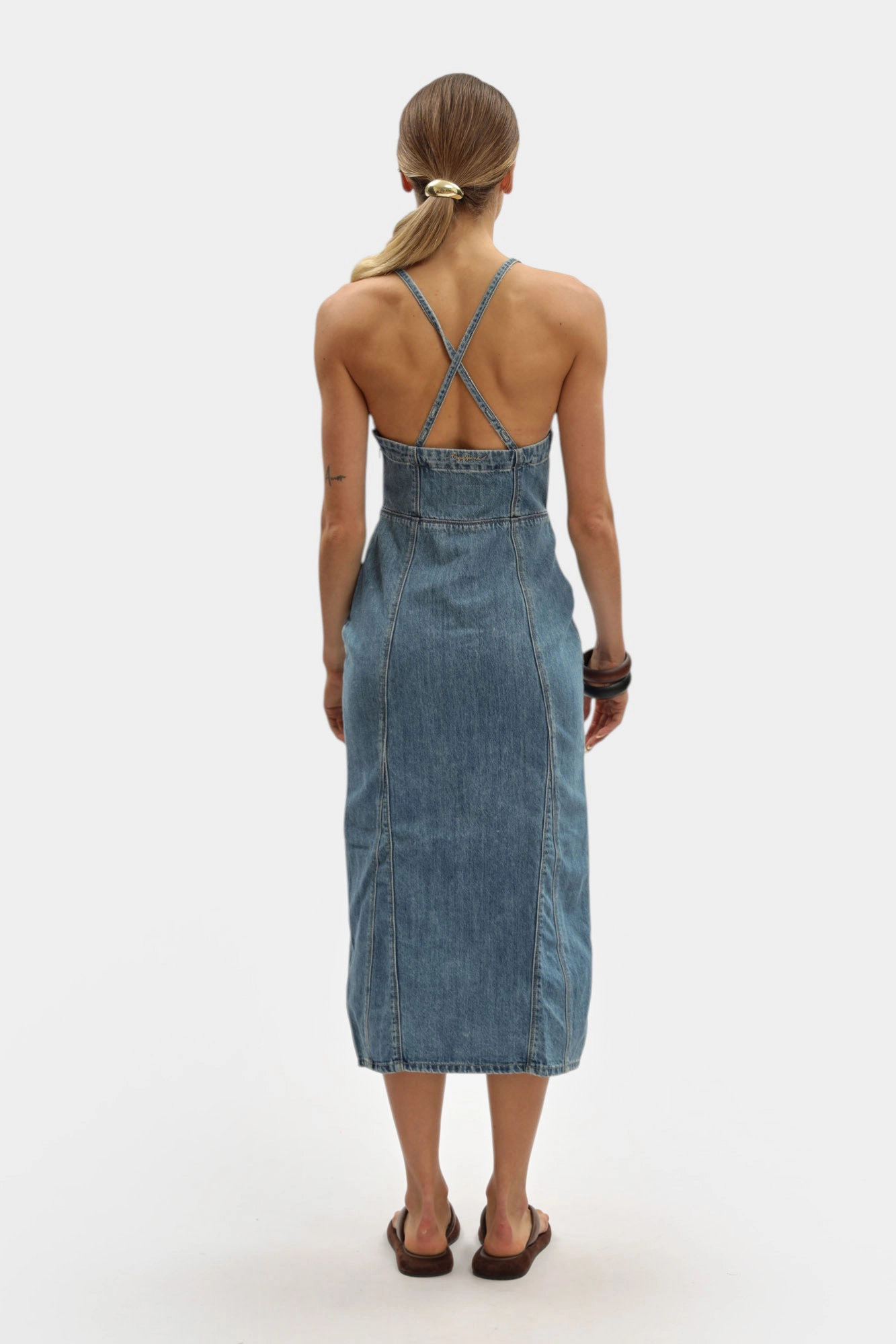 PL953767 платье джинсовое pepe jeans 