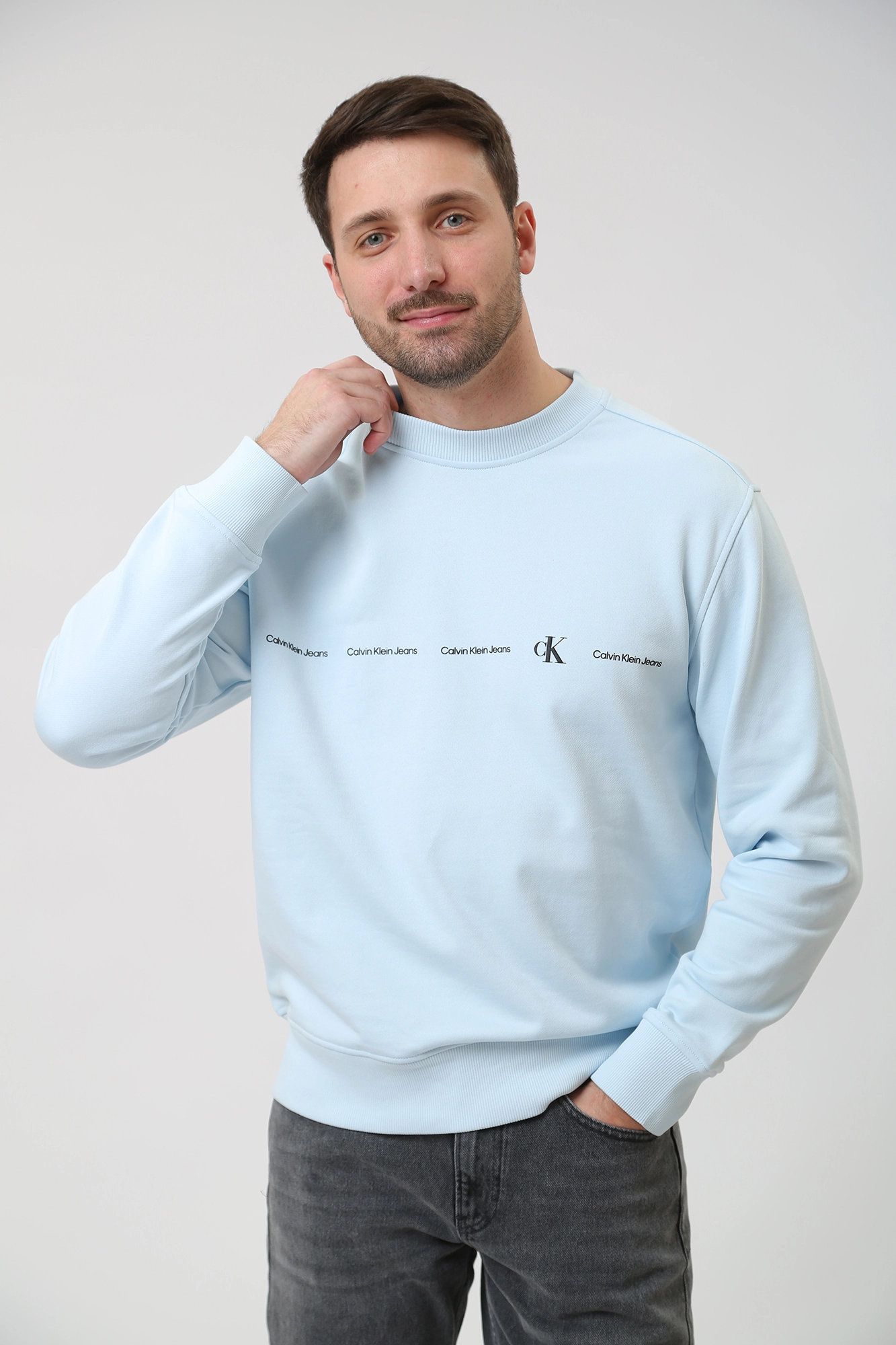 J30J324624 Свитшот Calvin Klein Jeans Синий