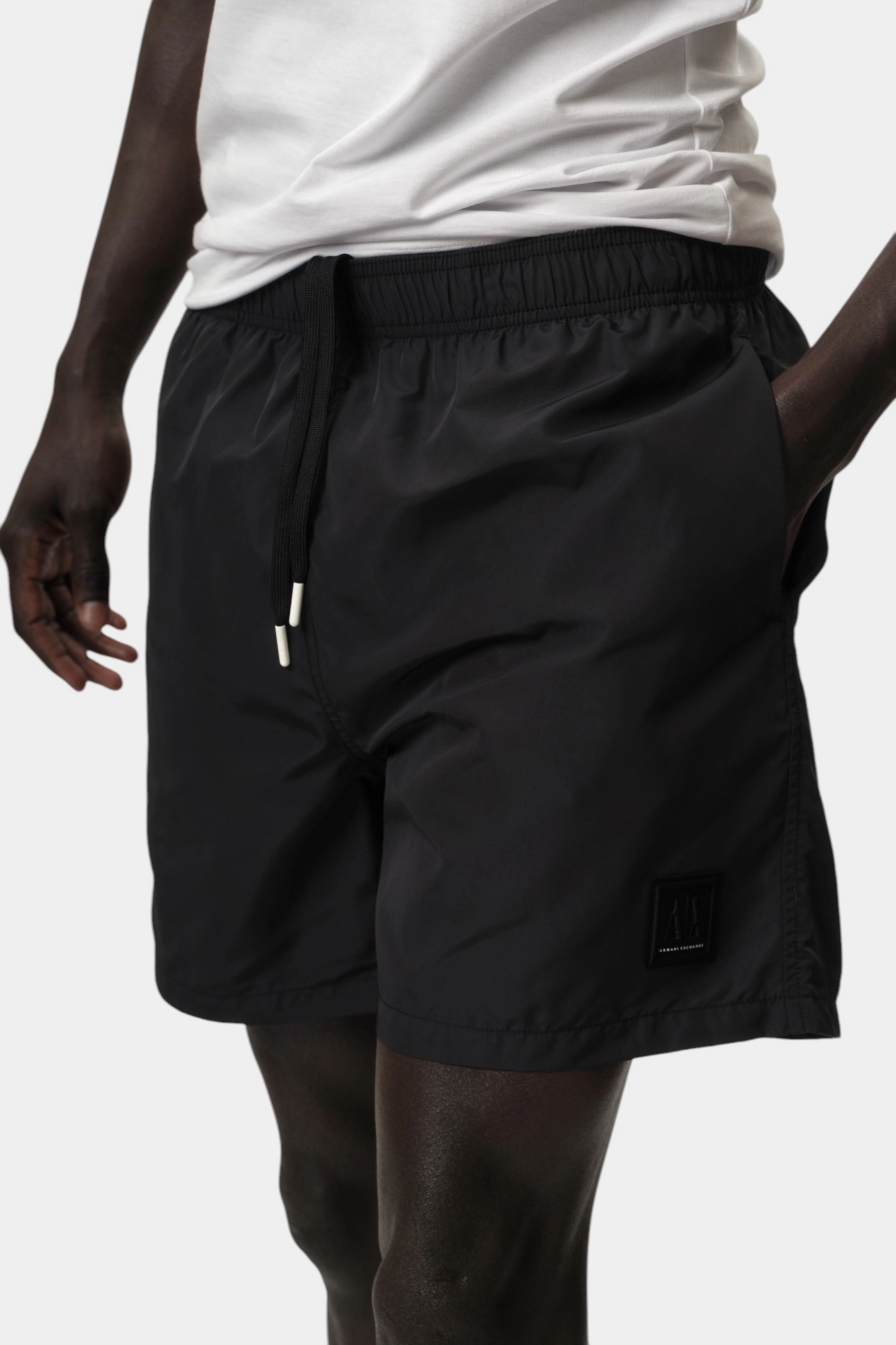 XM000812_AF13556 Шорты плавательные Armani Exchange Черный