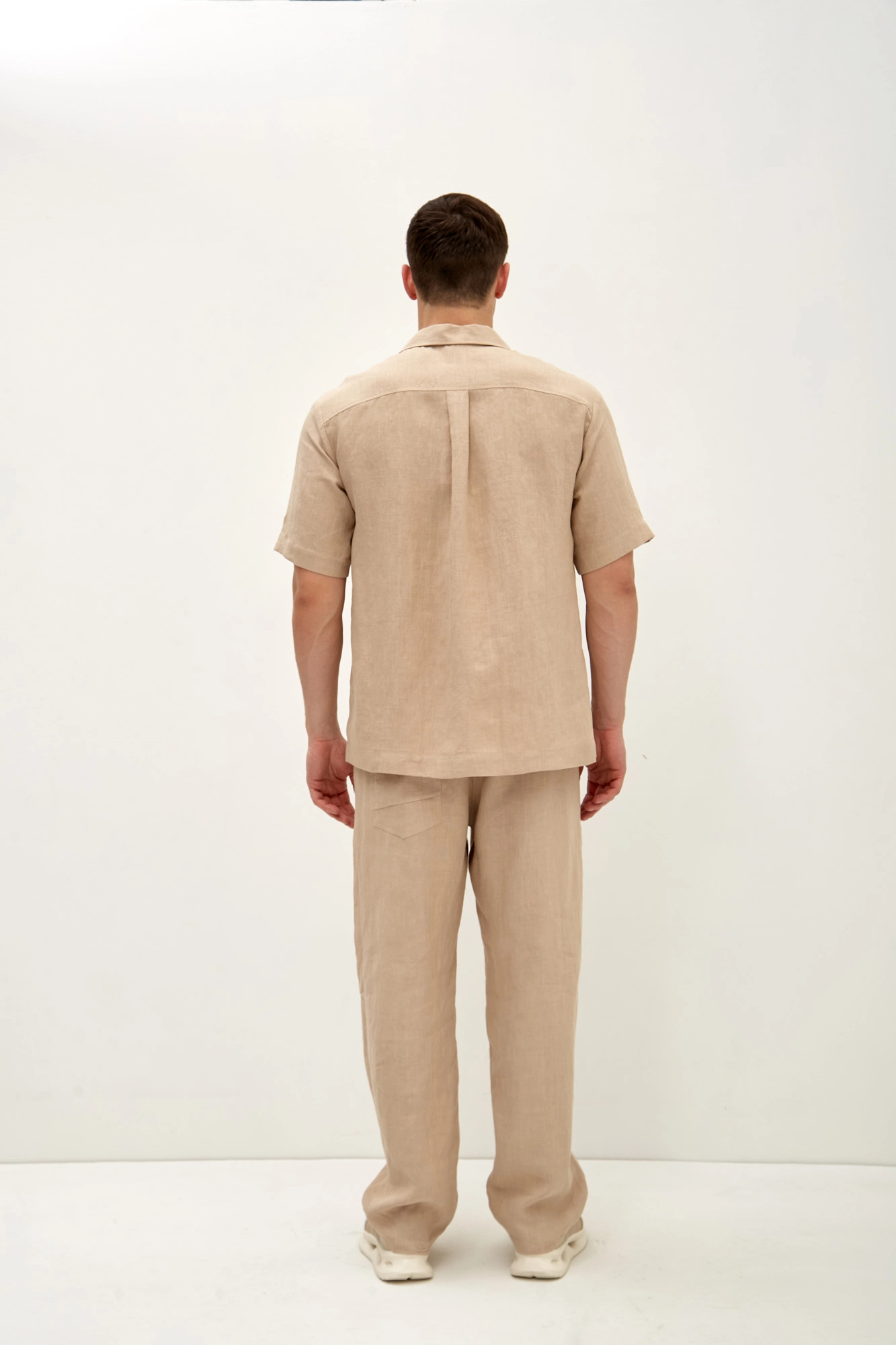 M-241-P-56-1066 Рубашка с коротким рукавом The Hills Бежевый