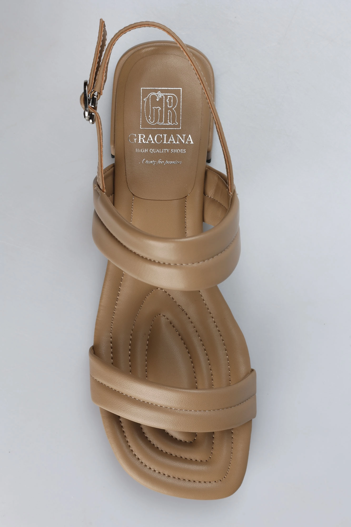 TY17-1 Босоножки Graciana Бежевый
