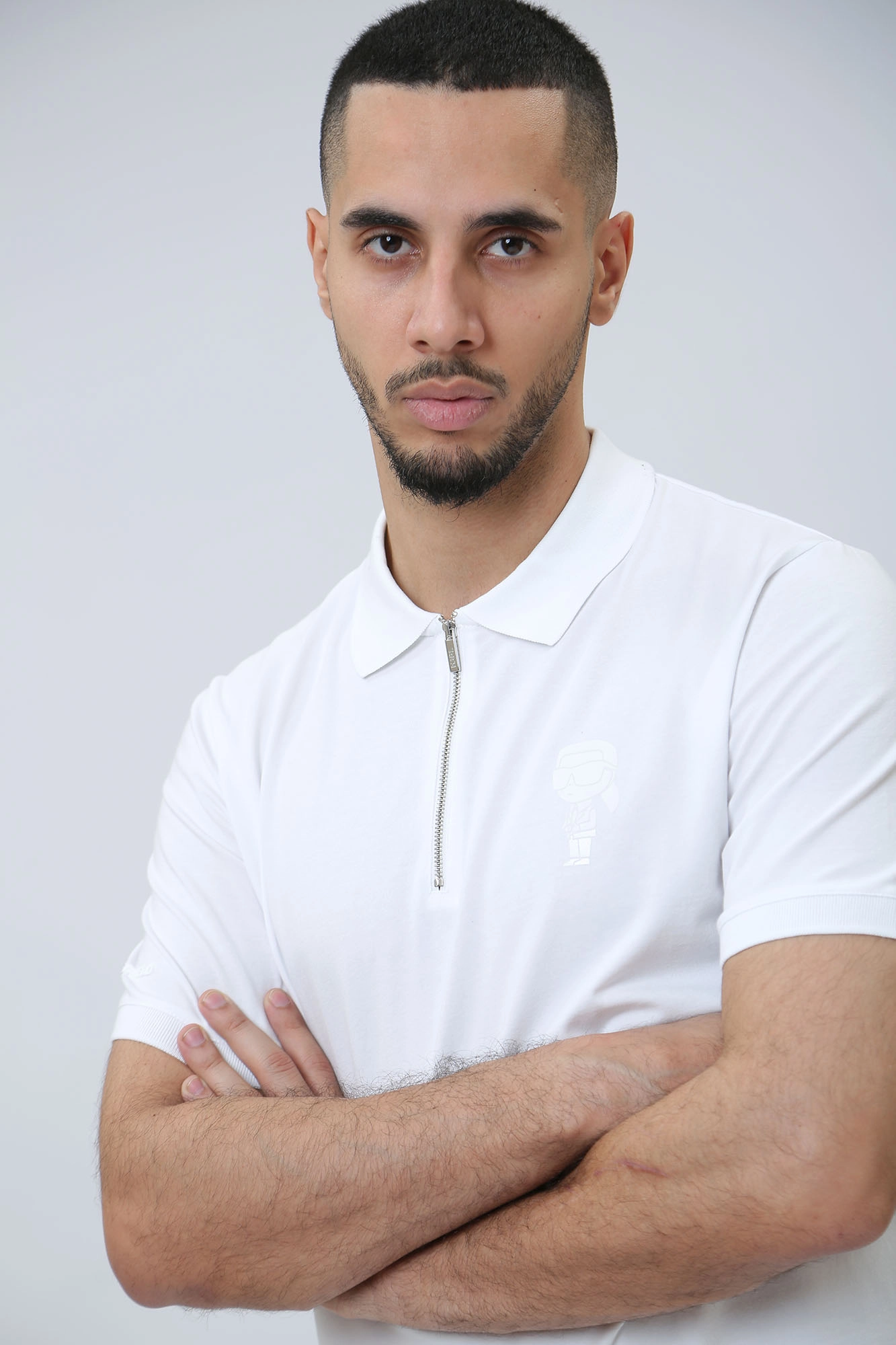 541221_745400 Поло Karl Lagerfeld Белый