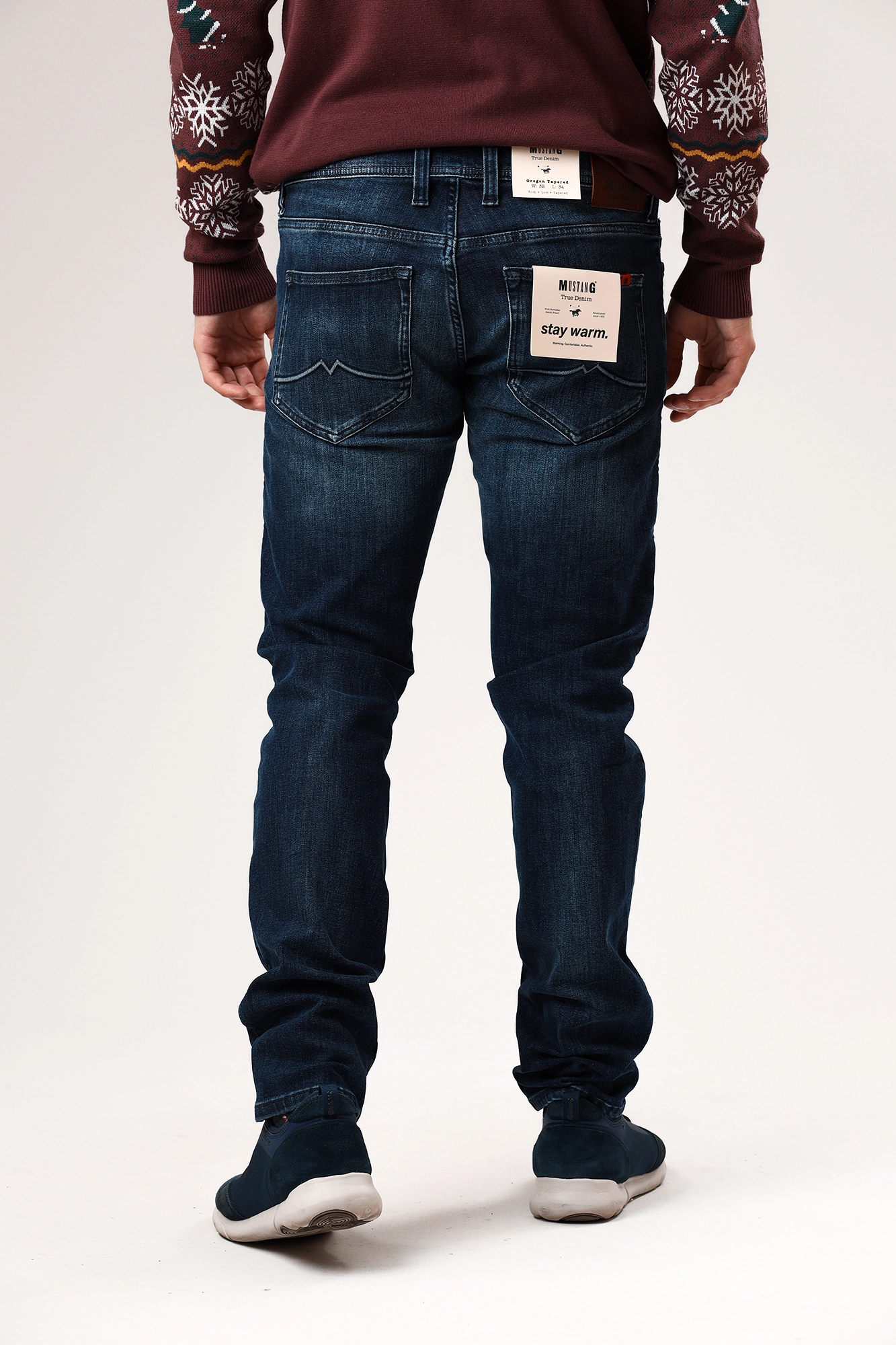 1011974-5000 Джинсы Oregon Tapered Mustang Синий