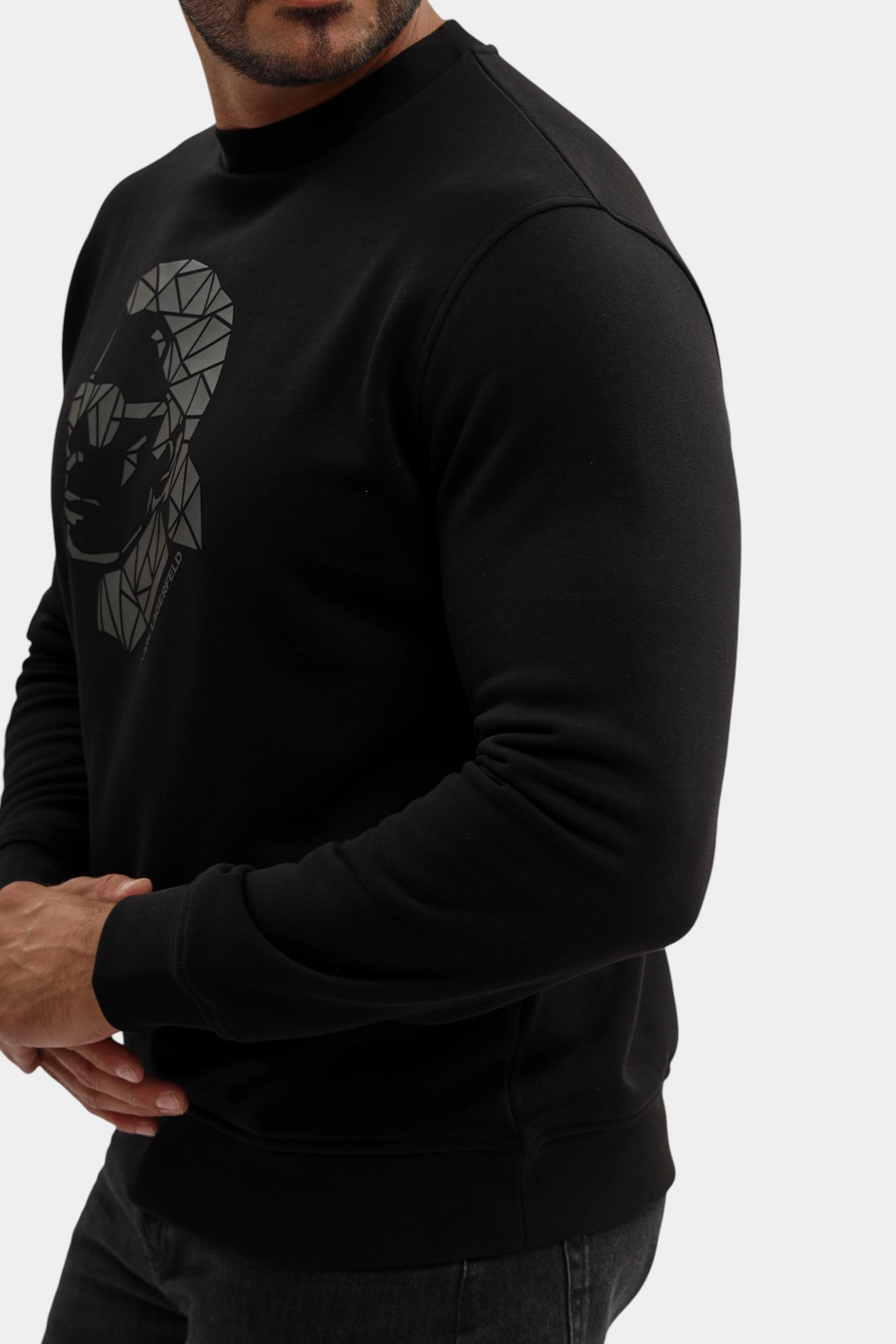 554910_705042 Свитшот Karl Lagerfeld Черный