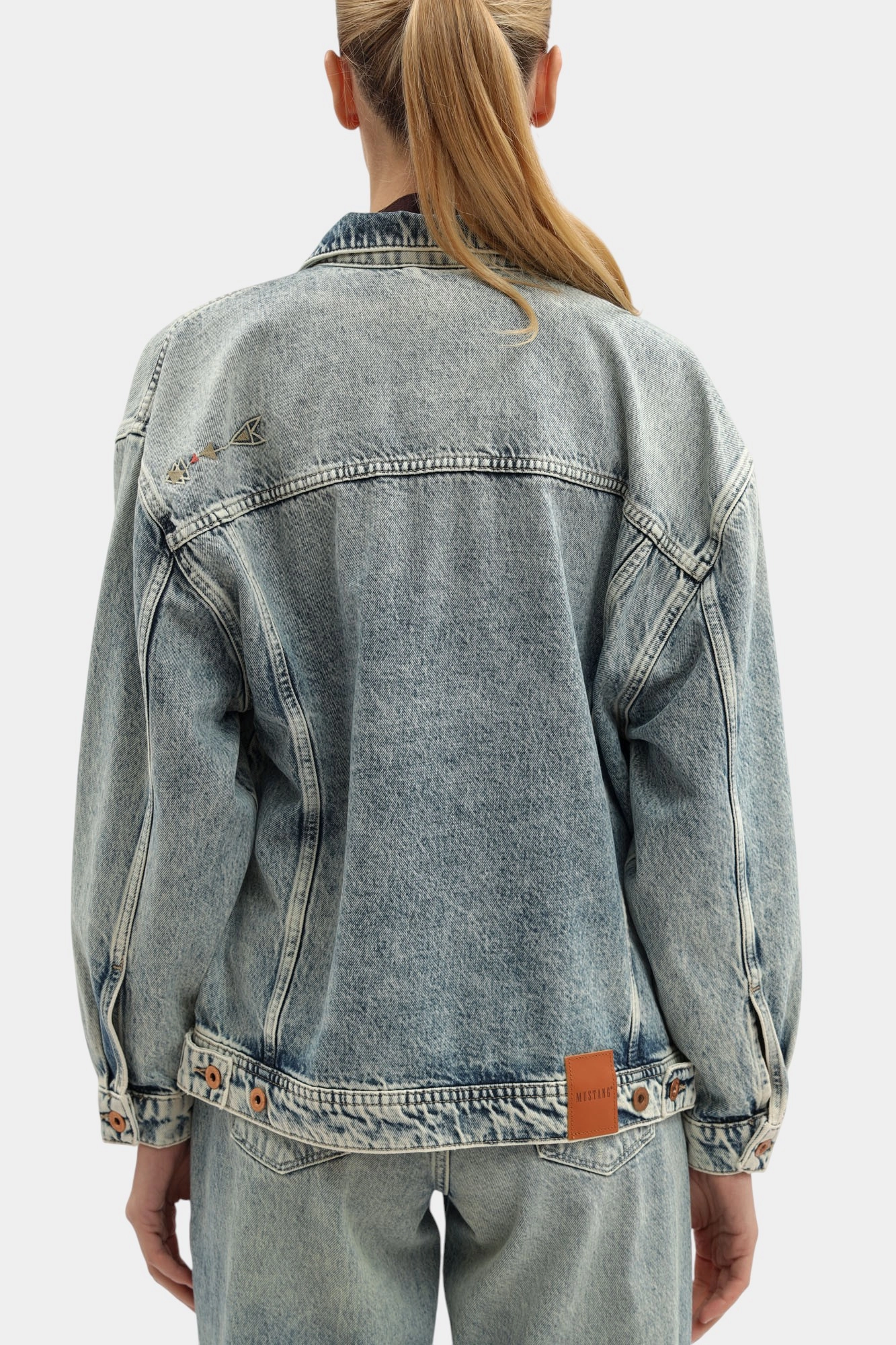 1016944-5000 куртка джинсовая mustang