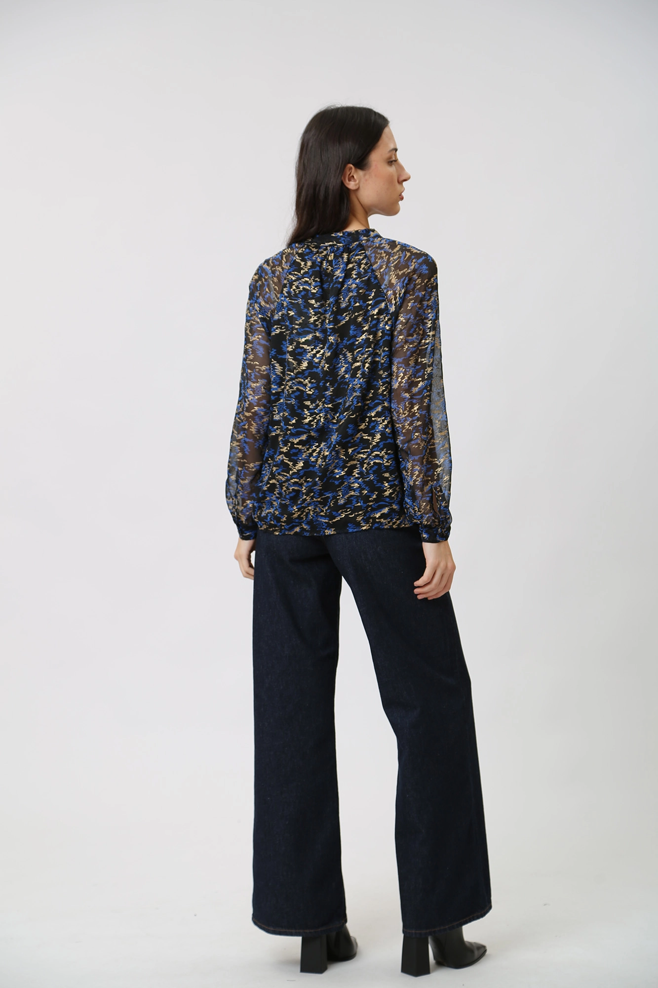 1014541 блузка д/р mustang 