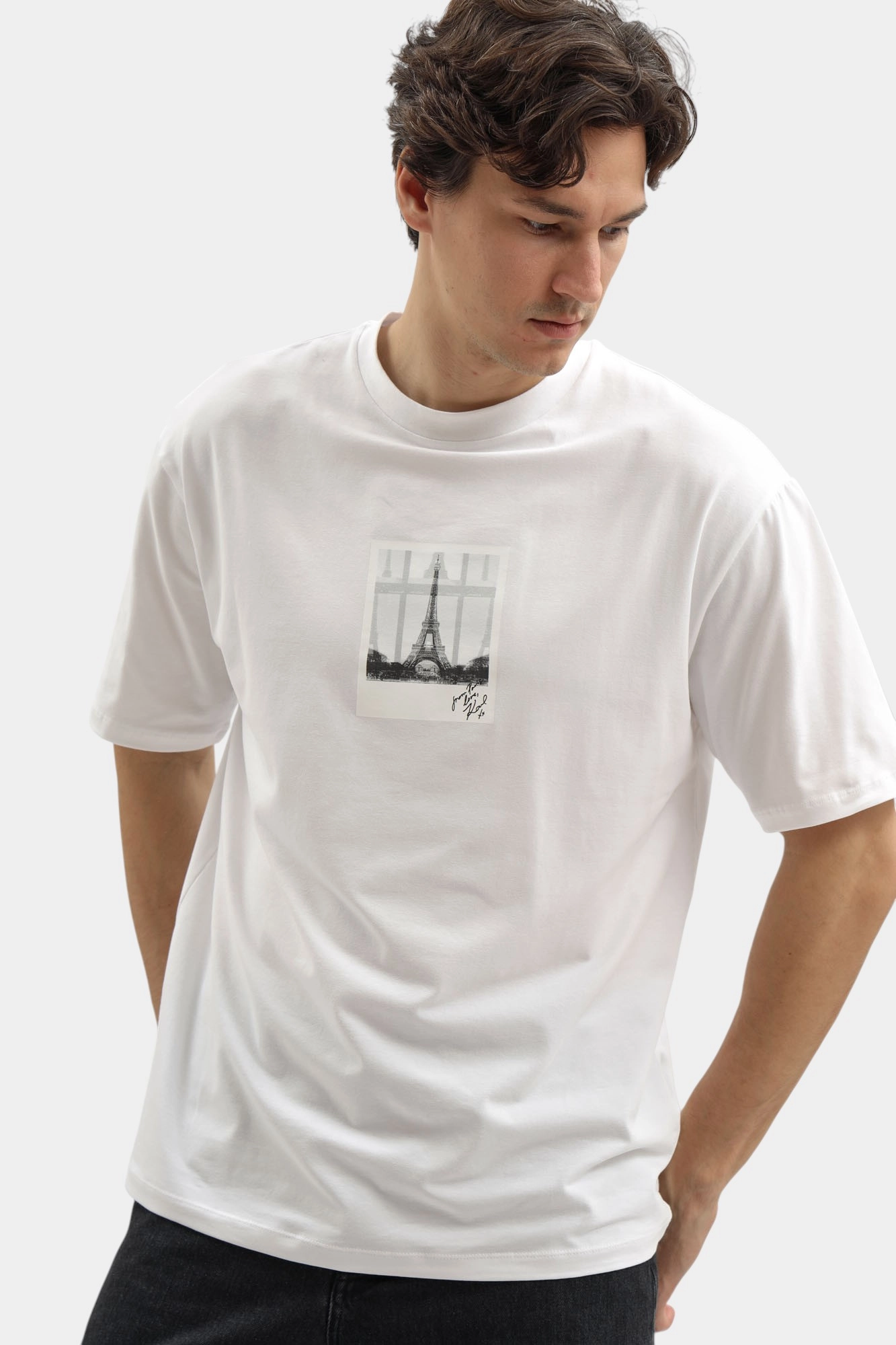 554235_755420 Футболка Karl Lagerfeld Белый