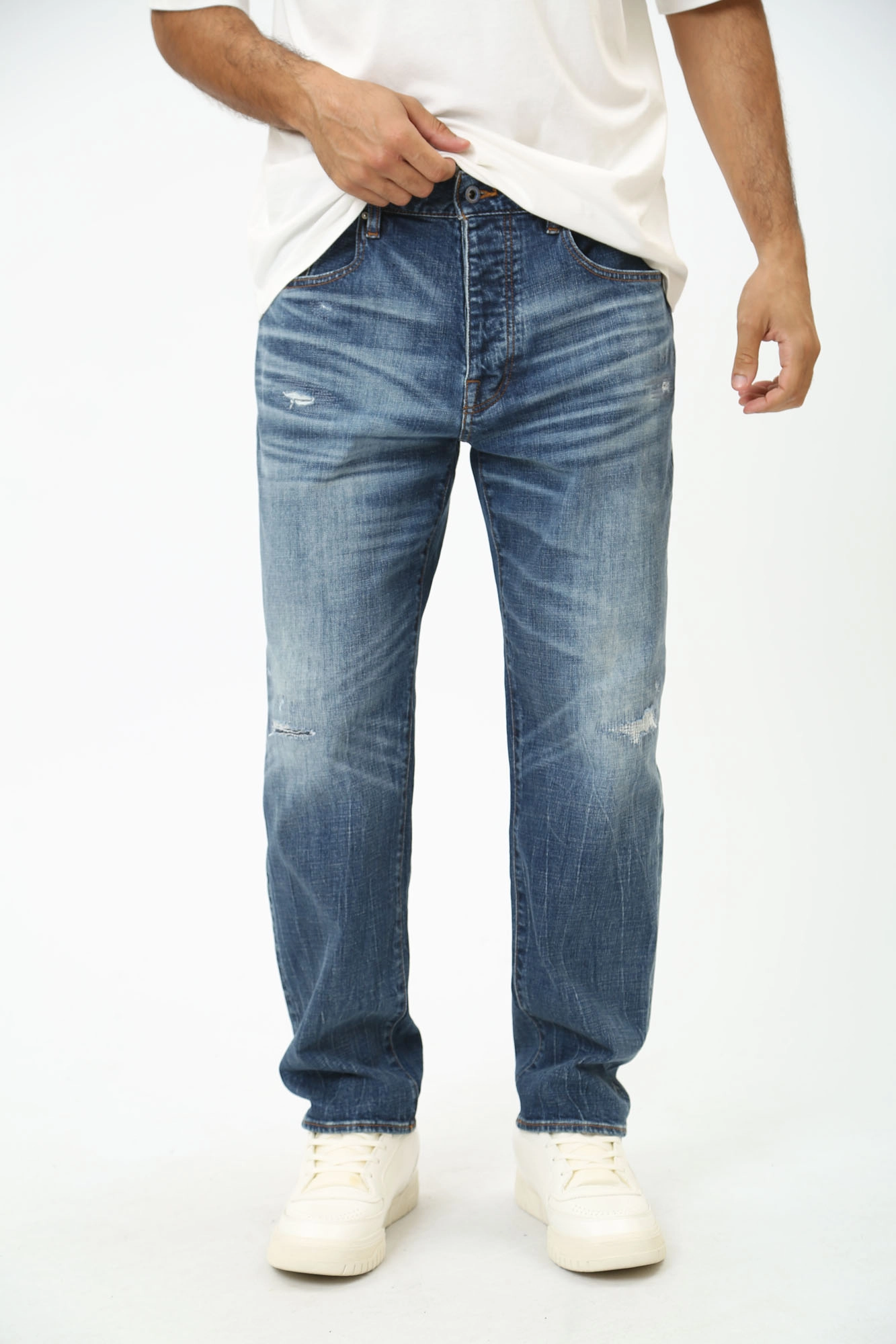 3DZJ82_Z2WDZ Брюки джинсовые Armani Exchange Синий