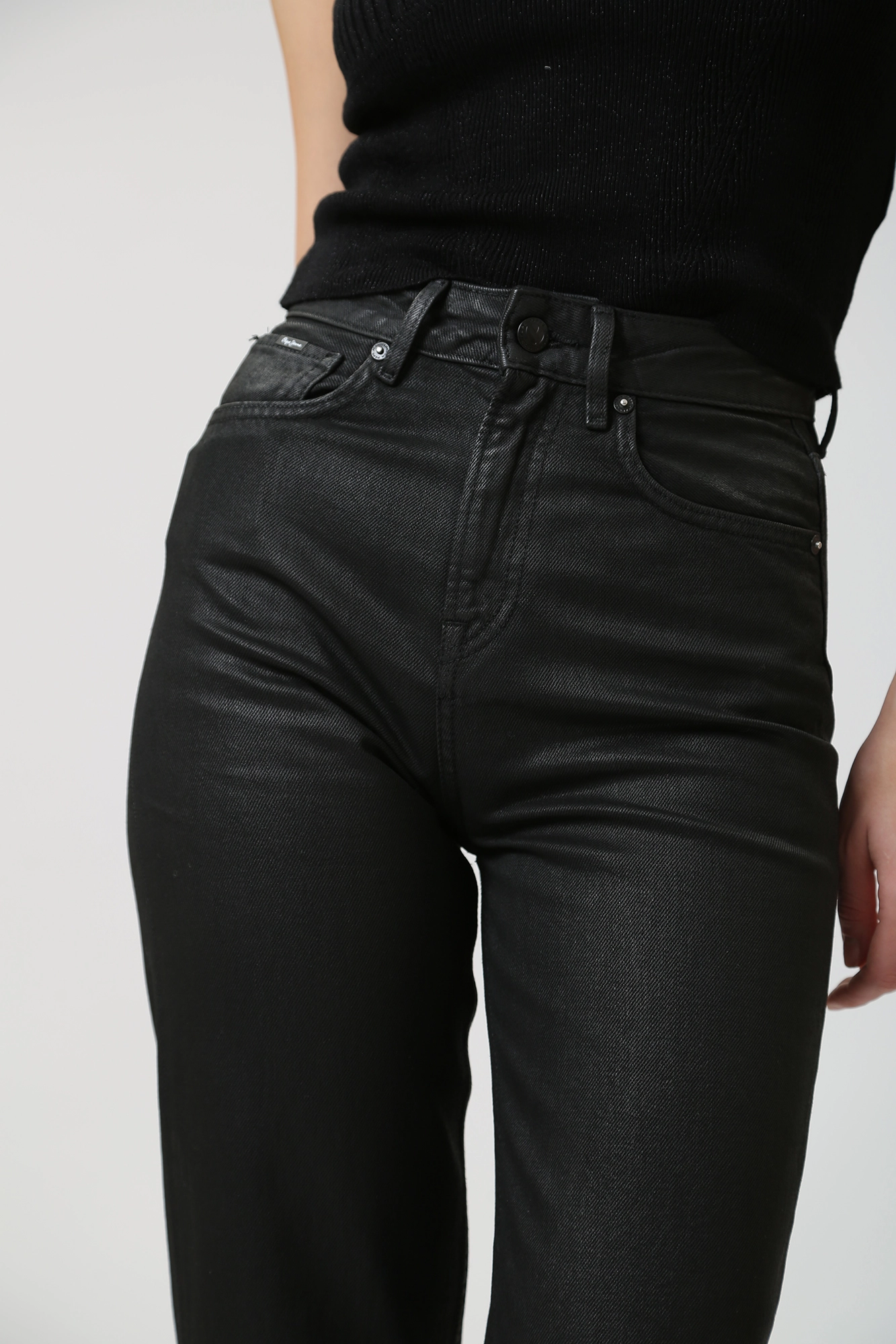 Jeans coated shop