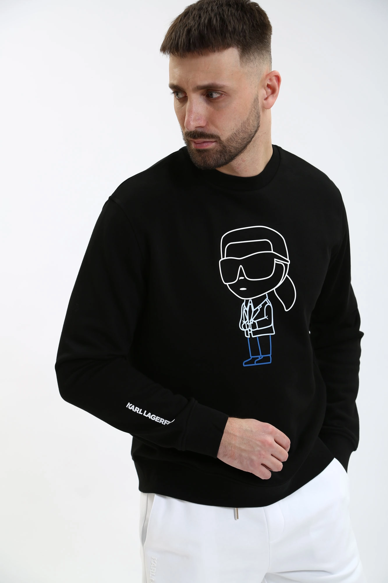 541900_705404 Свитшот Karl Lagerfeld Черный