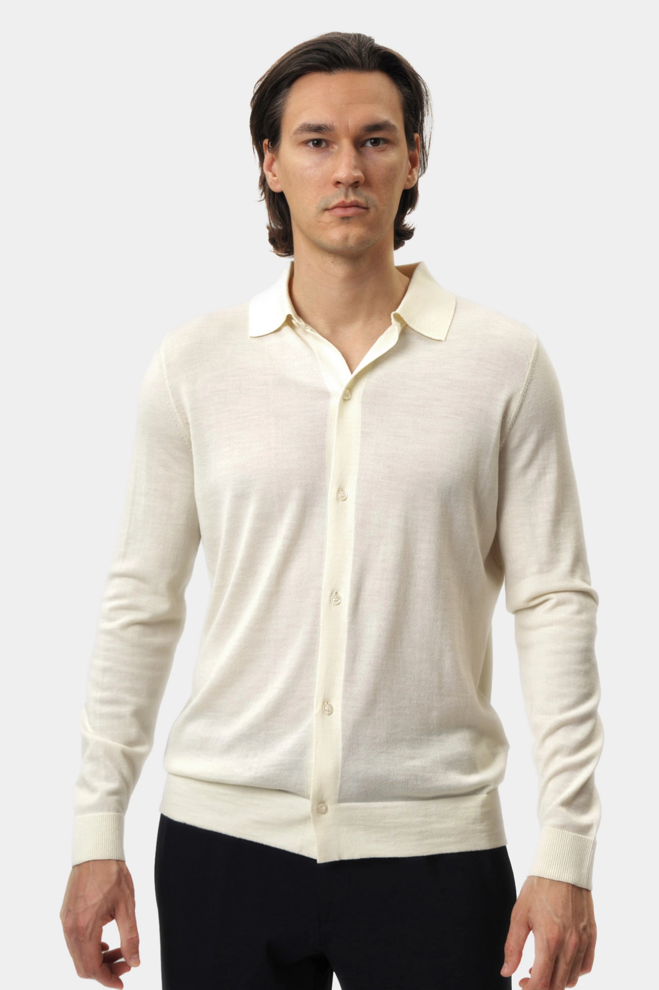 30043688_10018697 Кардиган Strellson Серый