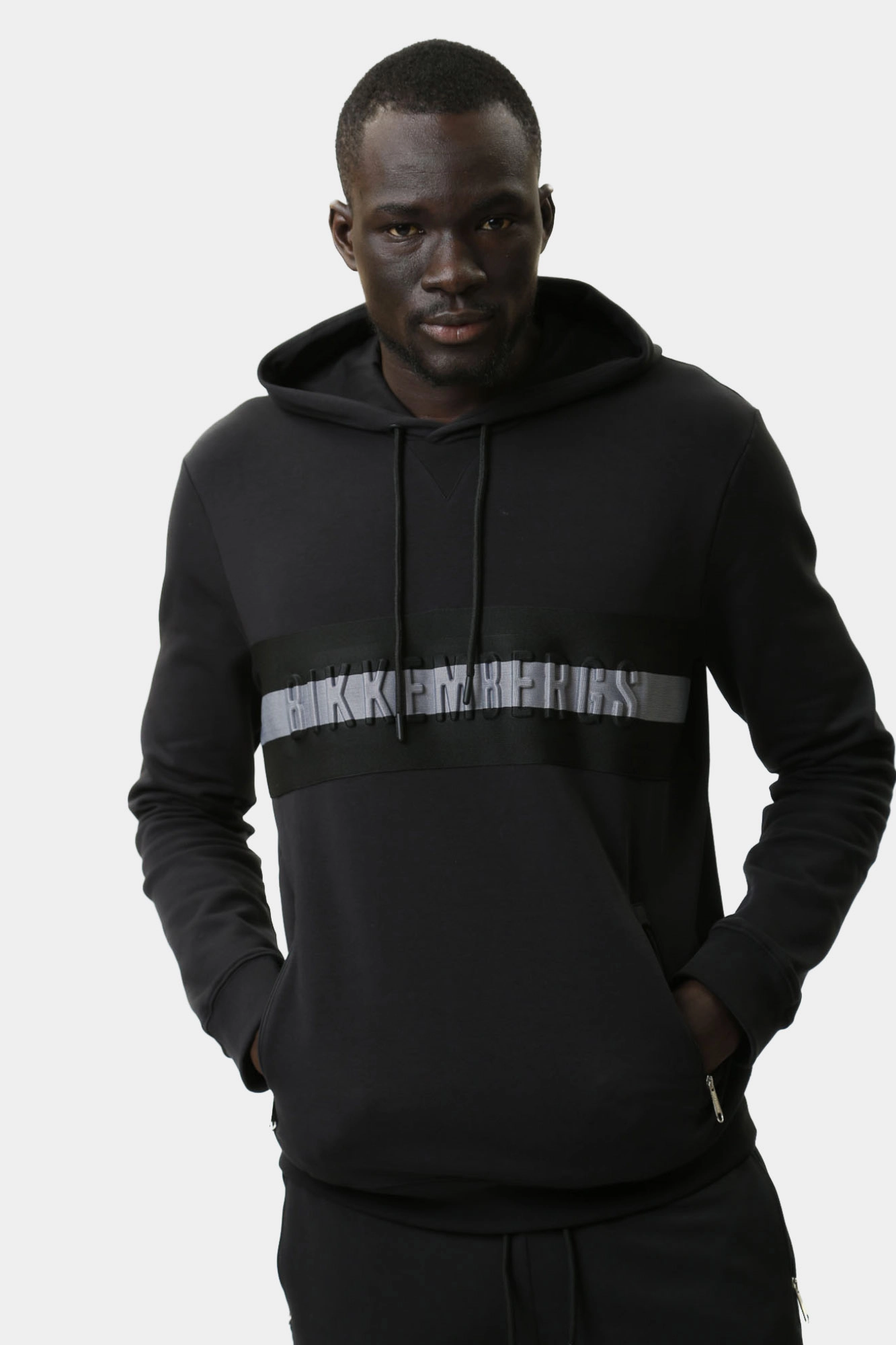 BMF0486 Худи Bikkembergs Черный