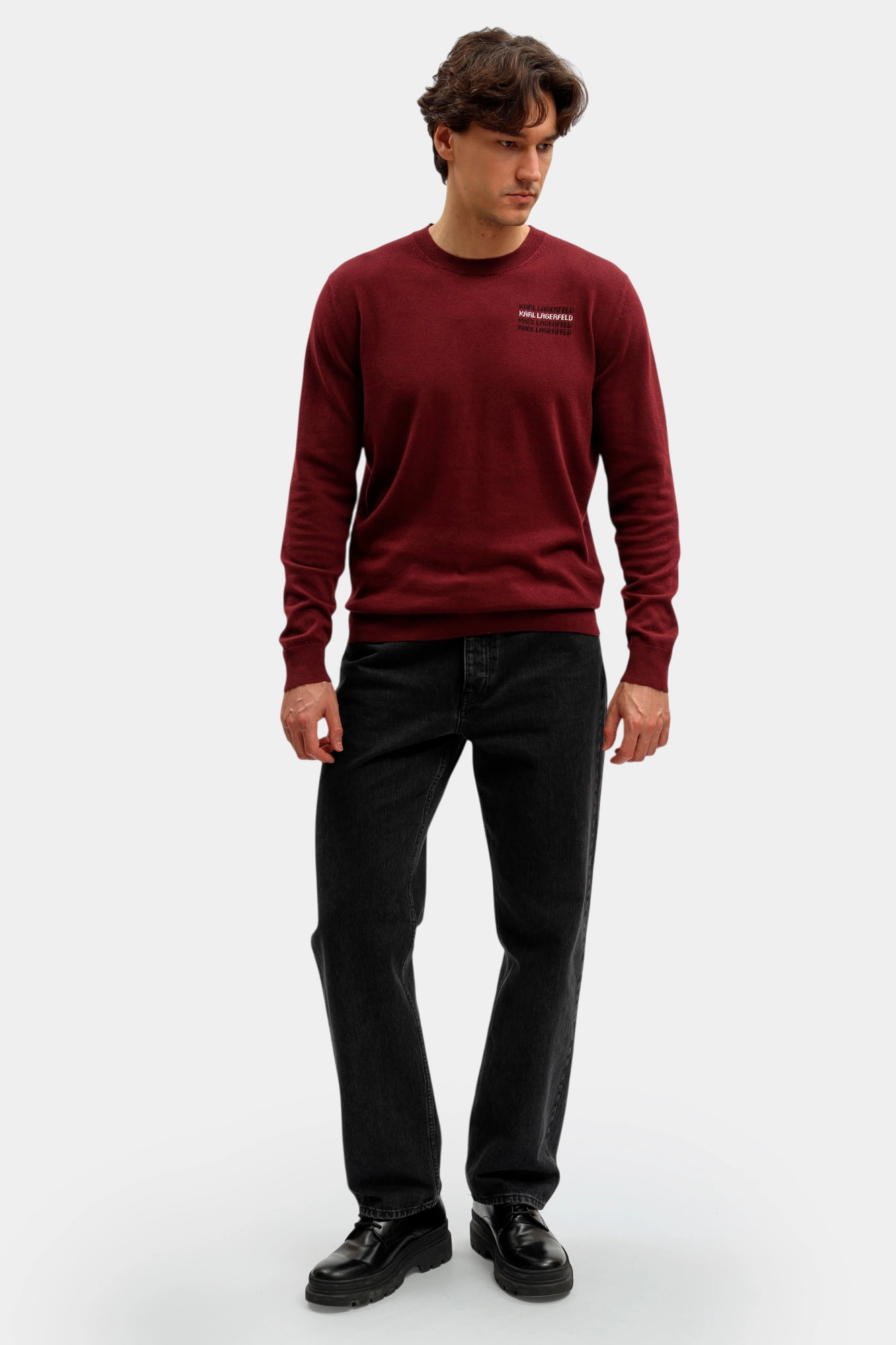 554305_655020 Джемпер Karl Lagerfeld Красный